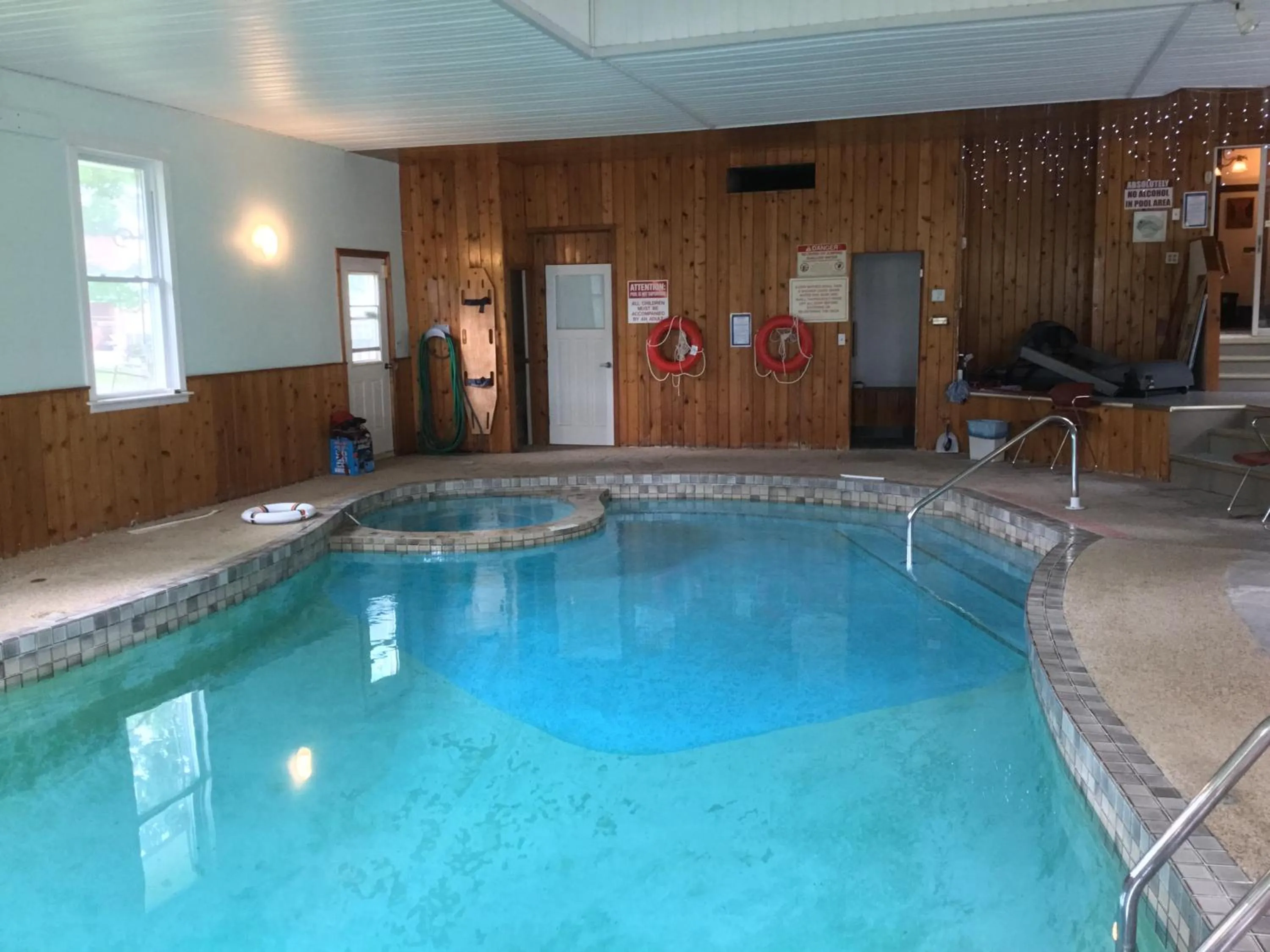 Swimming pool in Marmora and Lake Inn and Victorian Diner