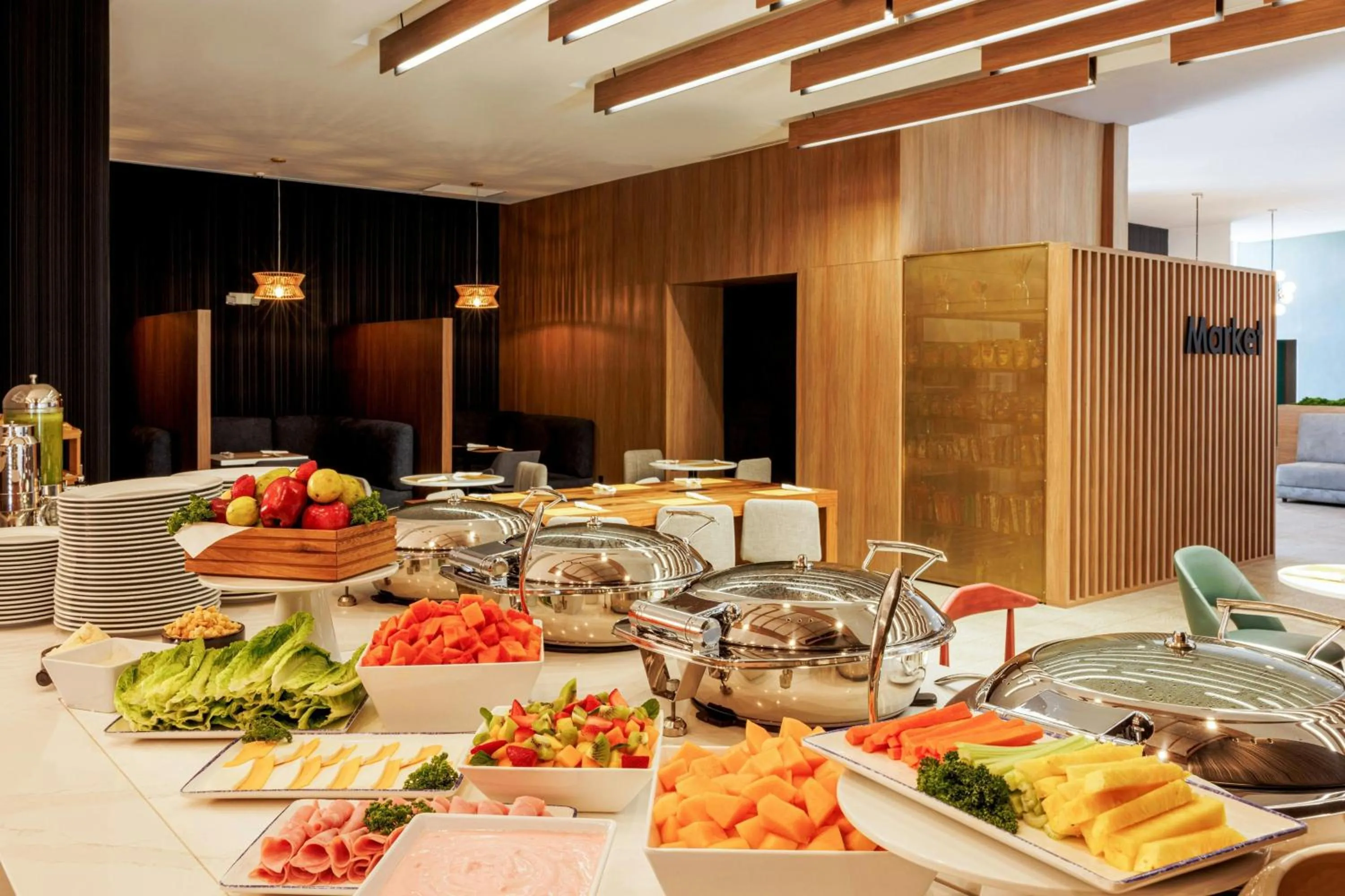 Breakfast in Courtyard by Marriott Mexicali