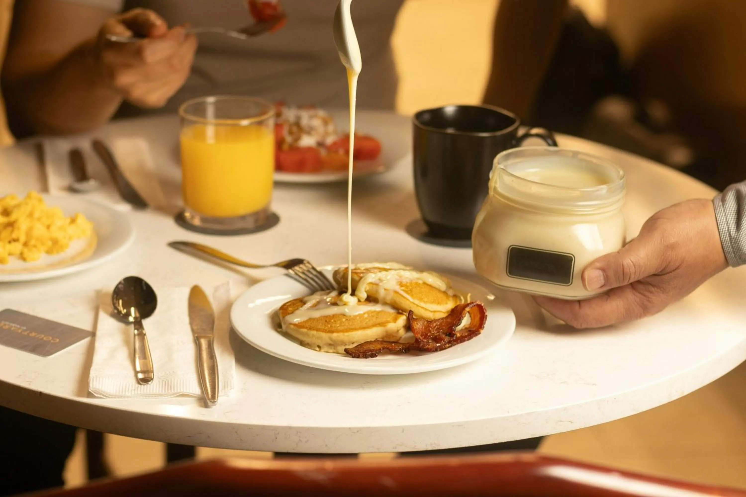 Breakfast in Courtyard by Marriott Mexicali