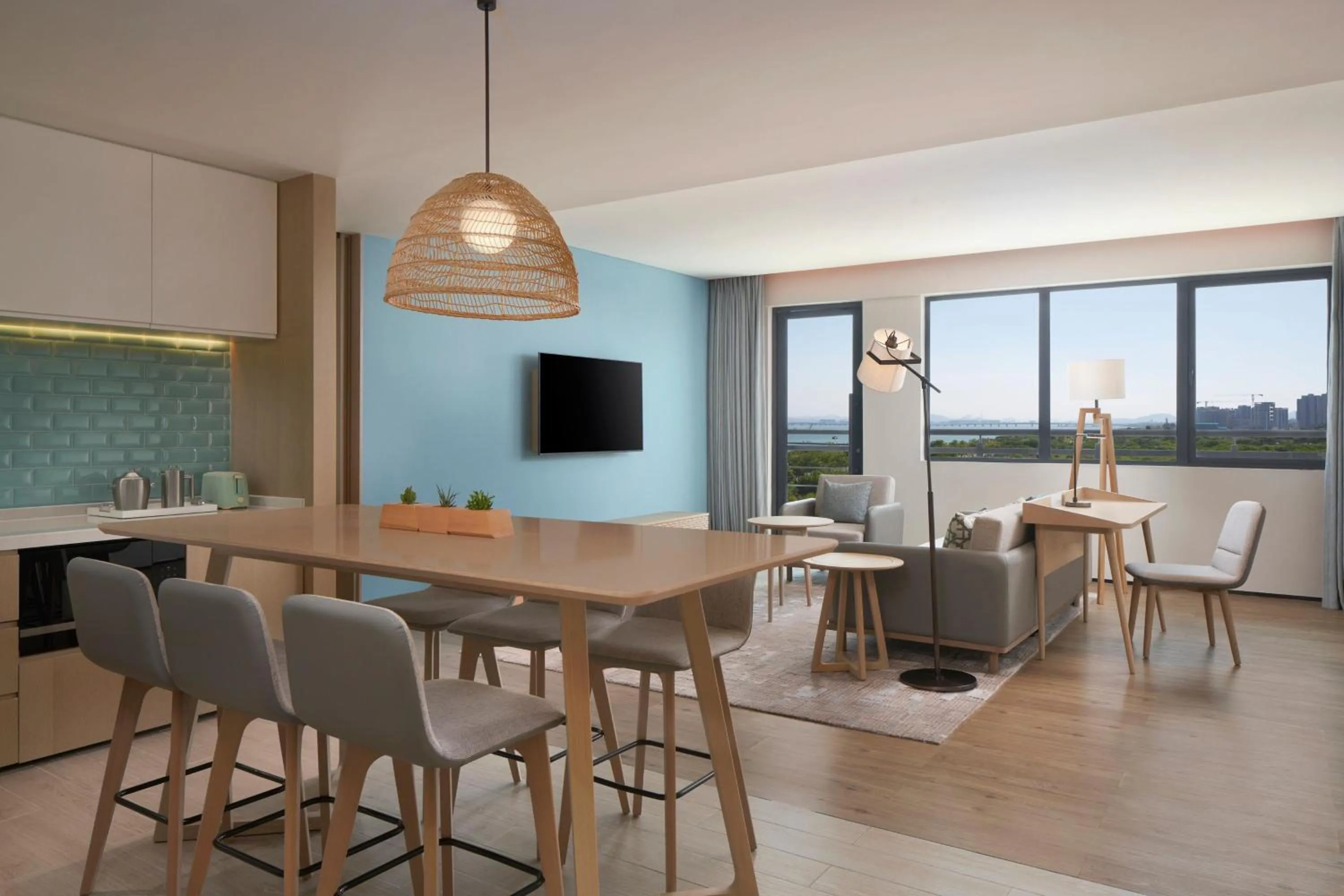 Living room in Element Xiamen Tong'an