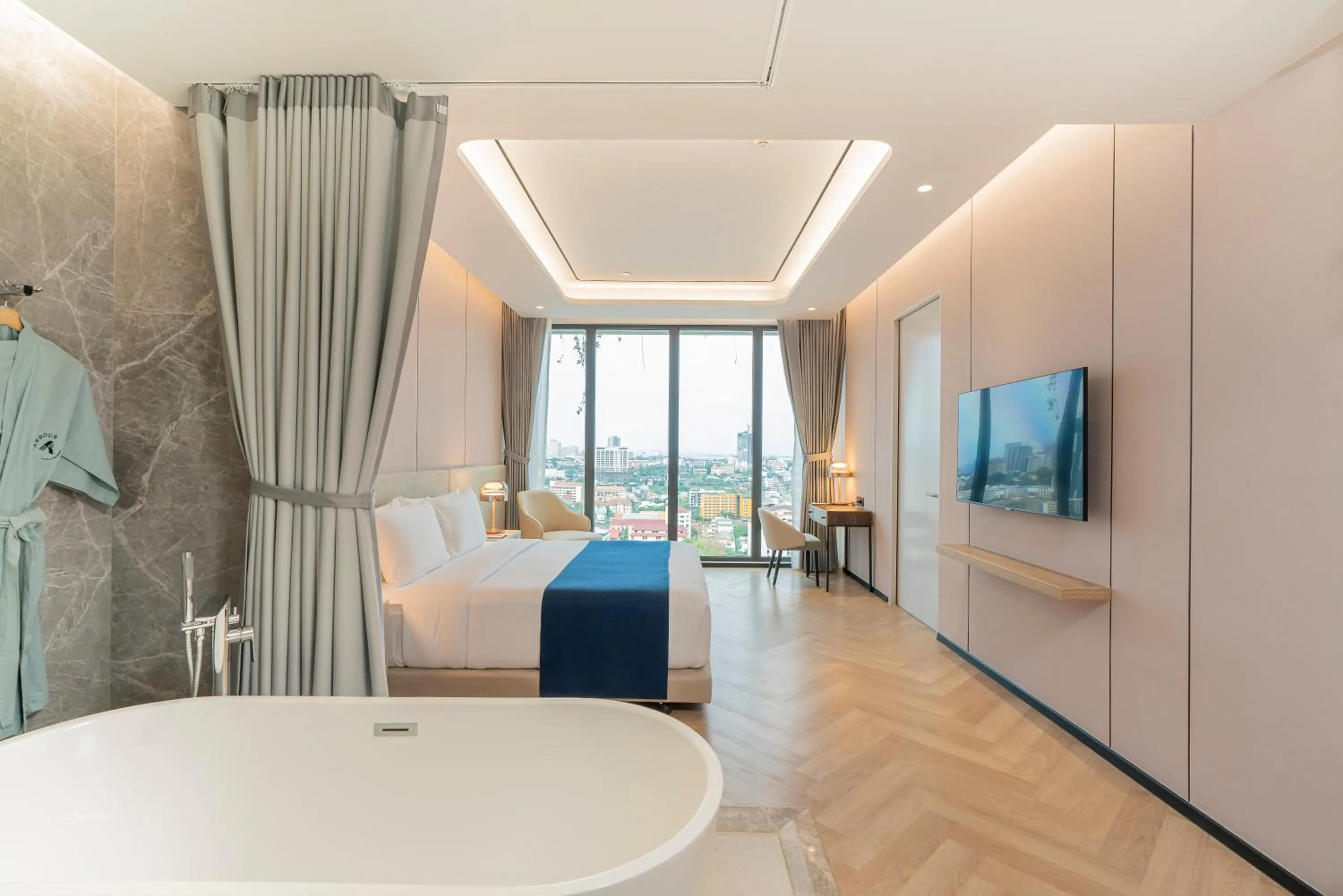 Photo of the whole room, Bed in Arbour Hotel and Residence