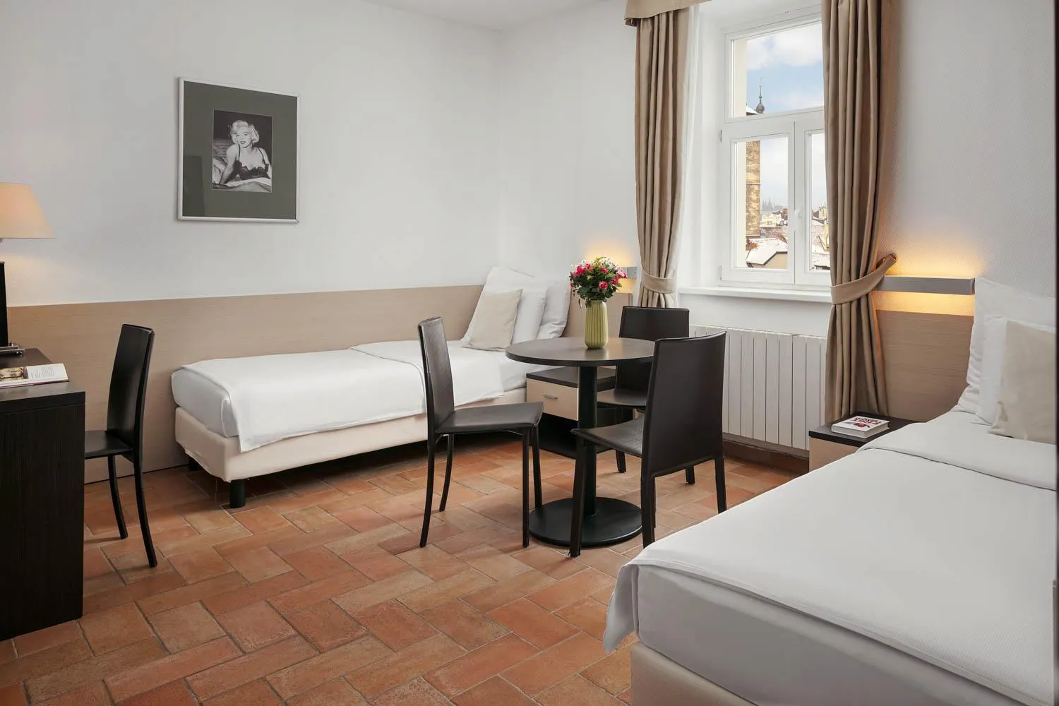 Bedroom, Bed in Hotel Praga 1