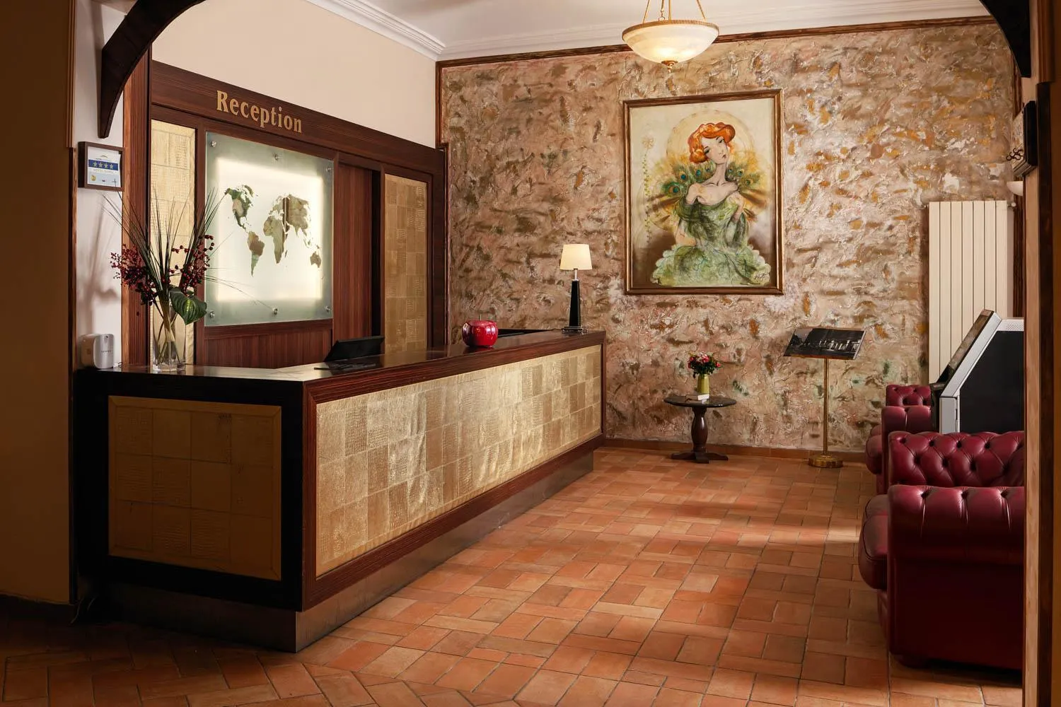 Lobby or reception in Hotel Praga 1