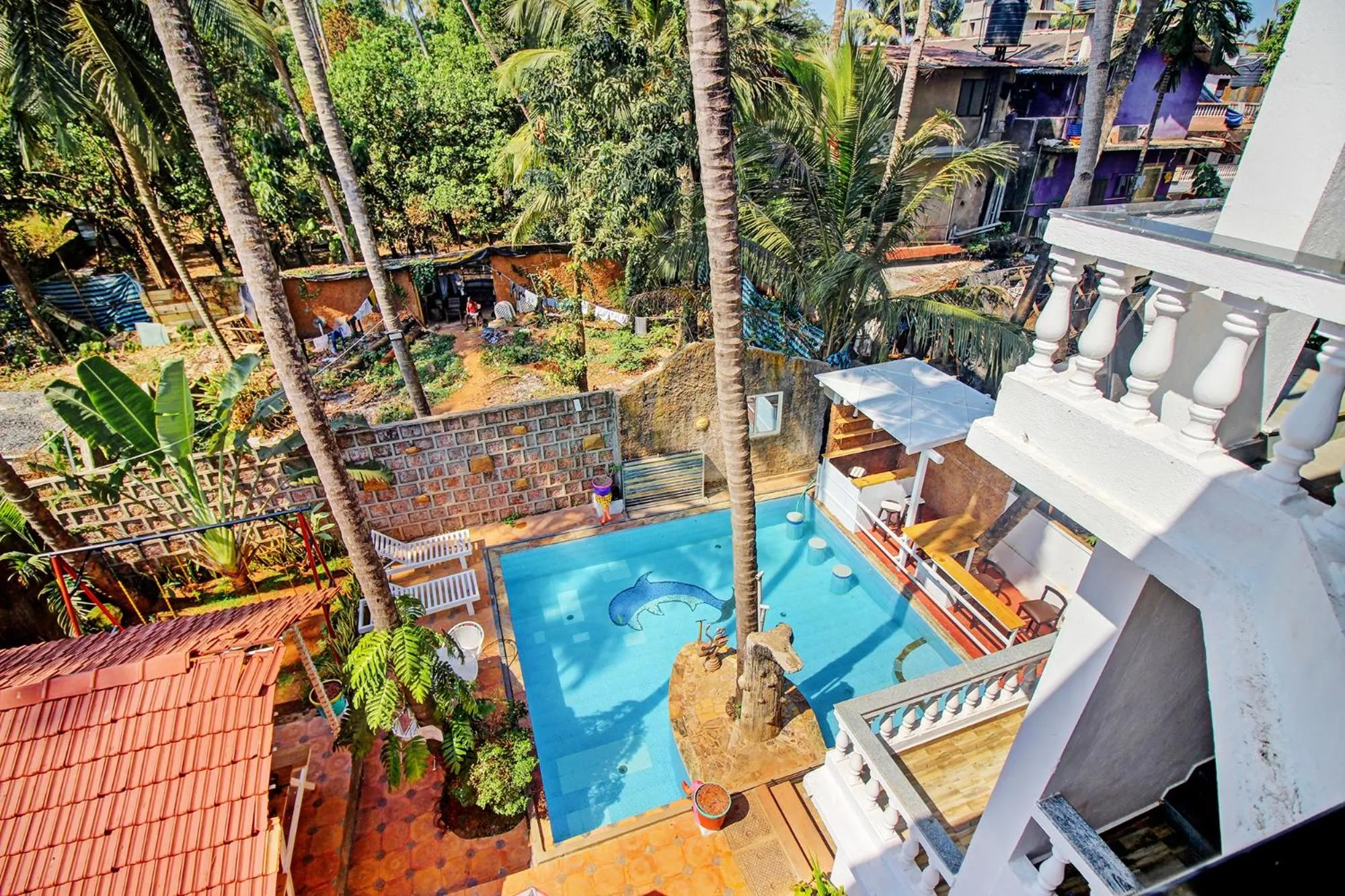 Balcony/Terrace in FabHotel Golden Nest Deluxe - Nr Calangute Beach