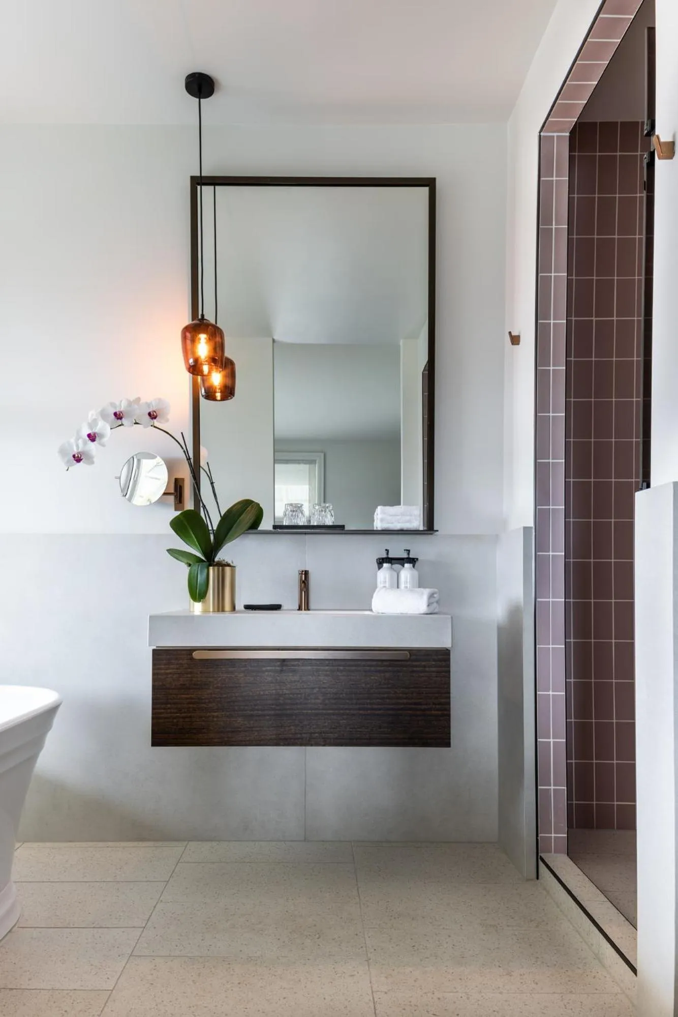 Bathroom in InterContinental Sorrento Mornington Peninsula by IHG