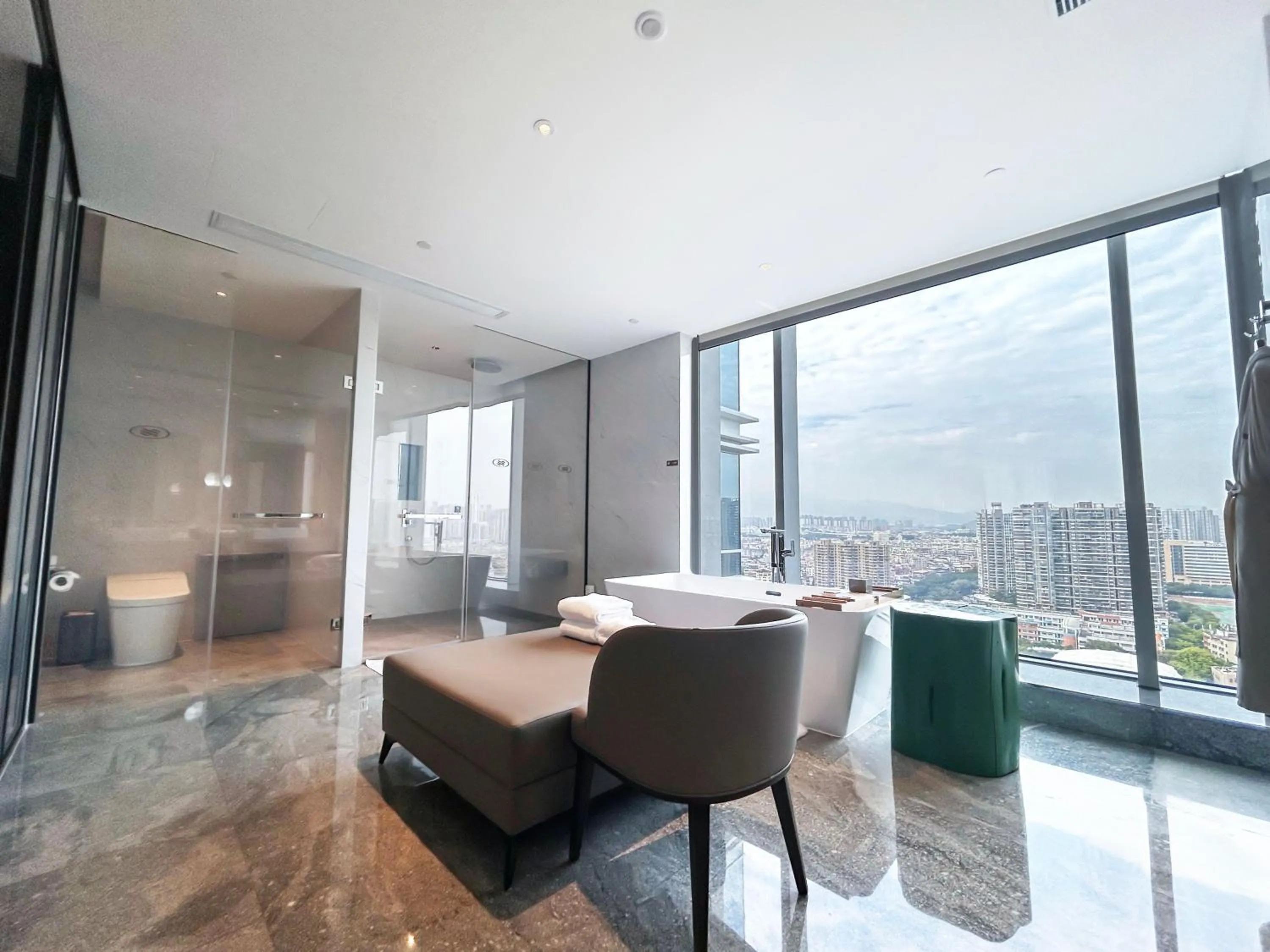 Property building in Crowne Plaza Xiamen Jimei Seaview by IHG-Free Mini Bar