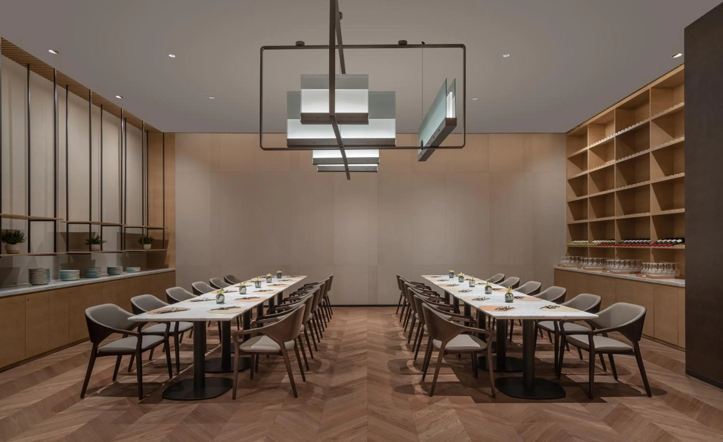 Restaurant/places to eat in Crowne Plaza Xiamen Jimei Seaview by IHG-Free Mini Bar