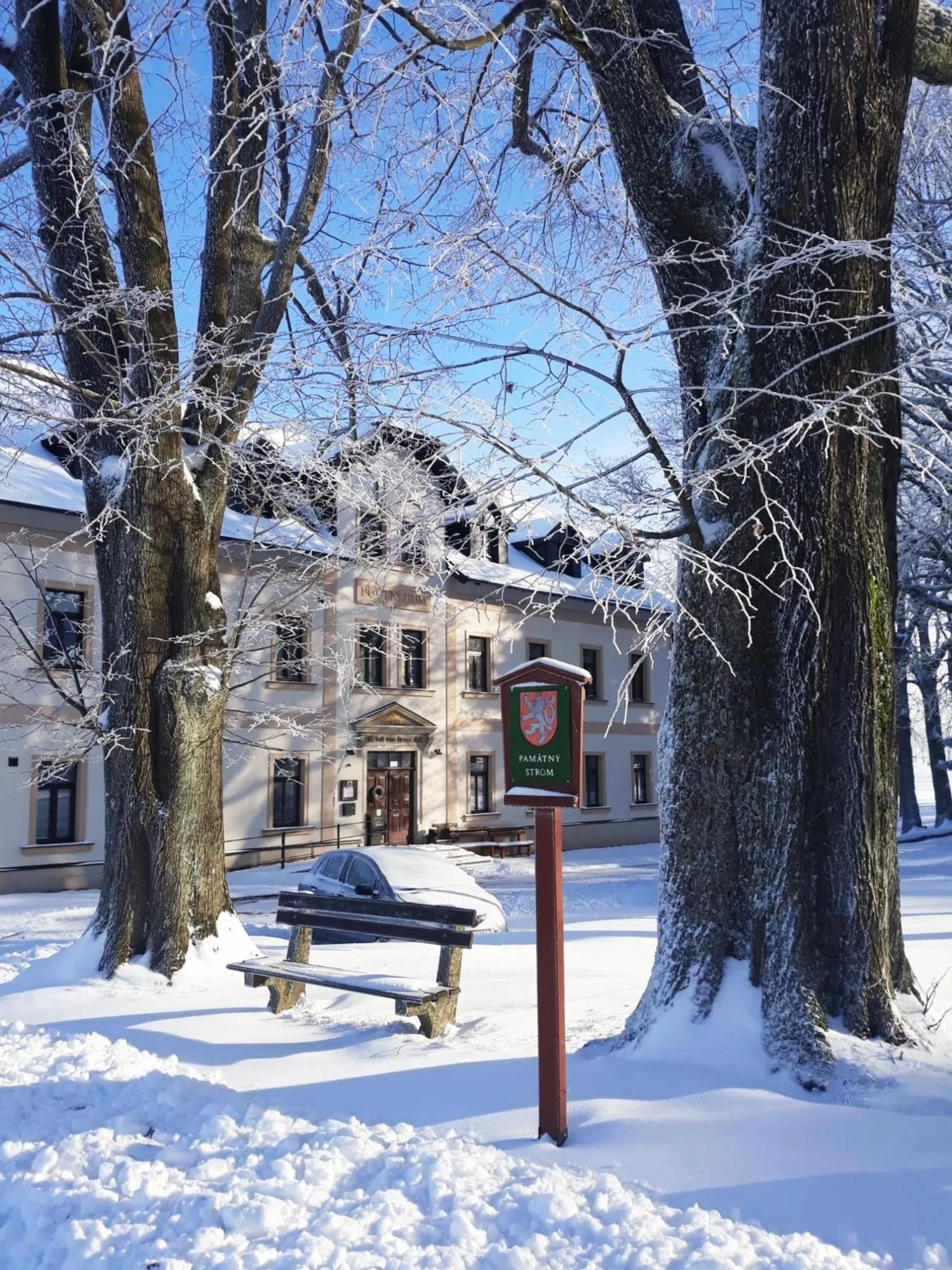 Property building in Hotel Poutní Dům