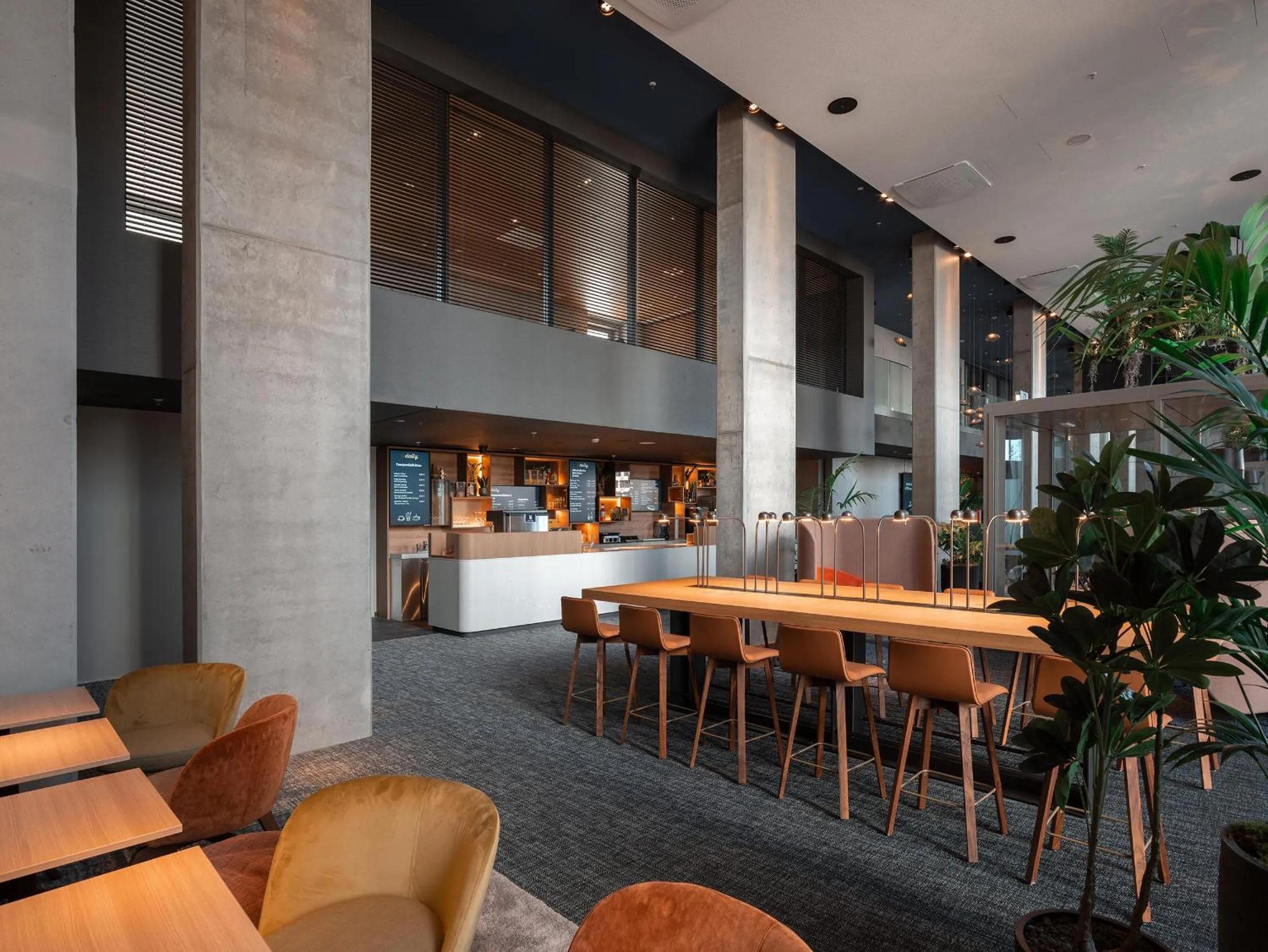 Restaurant/places to eat in b'mine Hotel Frankfurt Airport