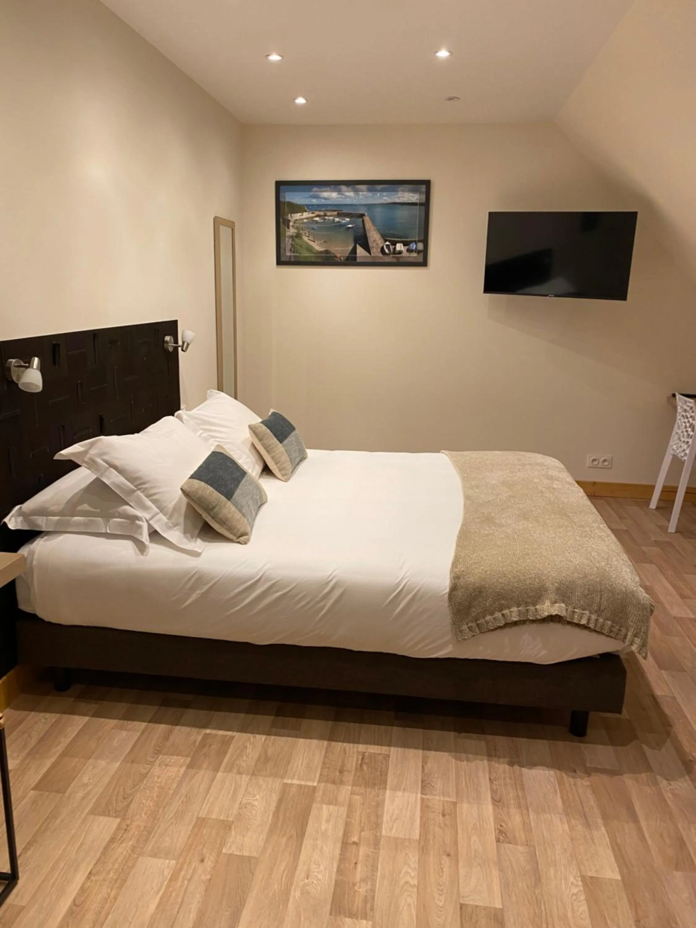 Bed in Le Rocher Appart Hôtel