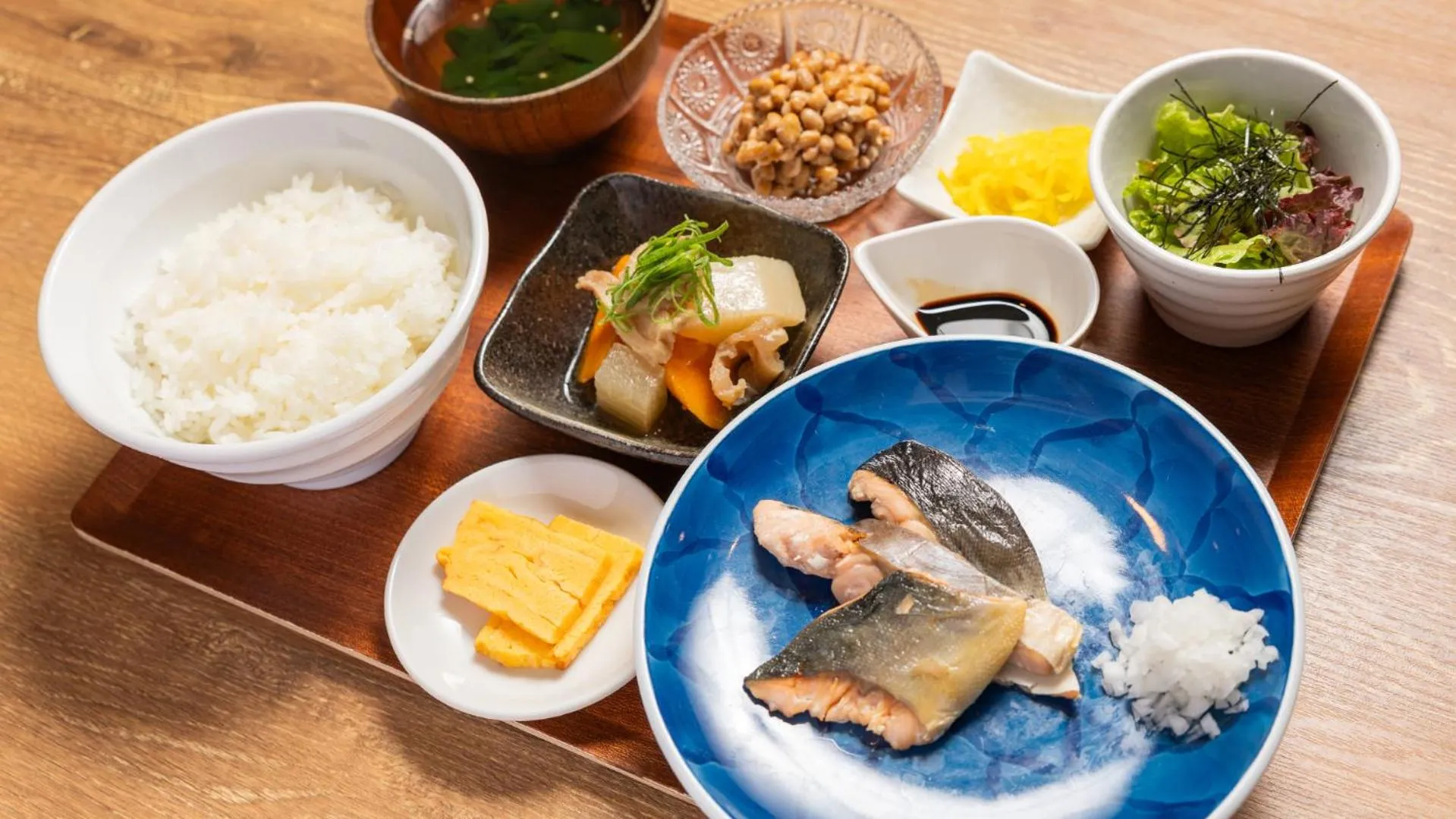 Breakfast in APA Hotel Nambaminami Daikokucho Ekimae