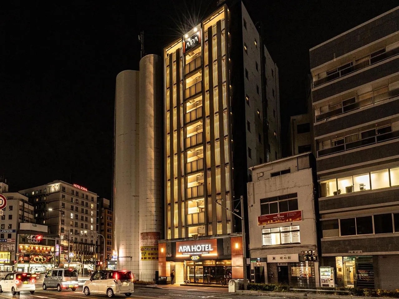 Property building in APA Hotel Nambaminami Daikokucho Ekimae