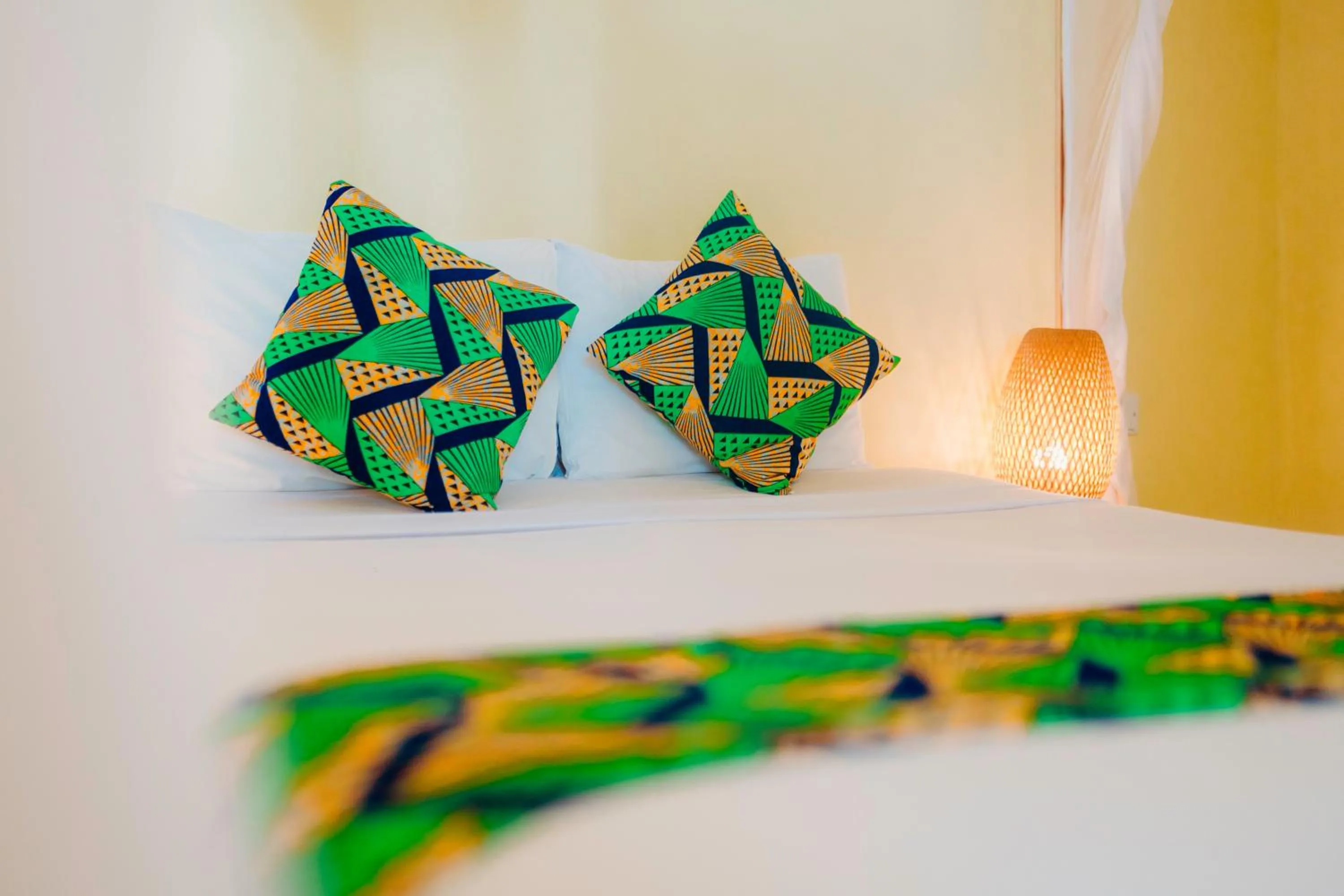 Bed in Sansi Kae Beach Resort