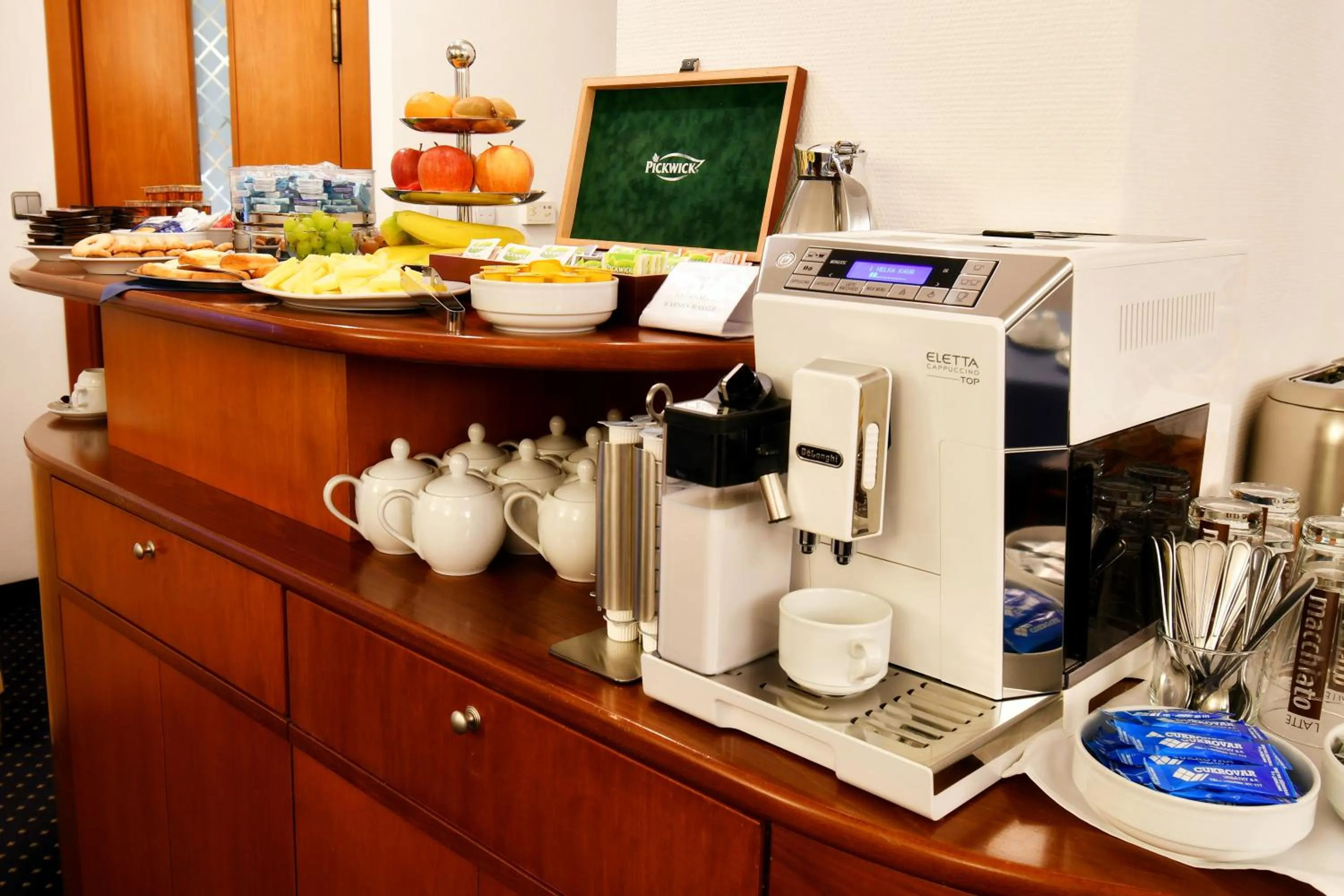 Buffet breakfast in Hotel Coronet