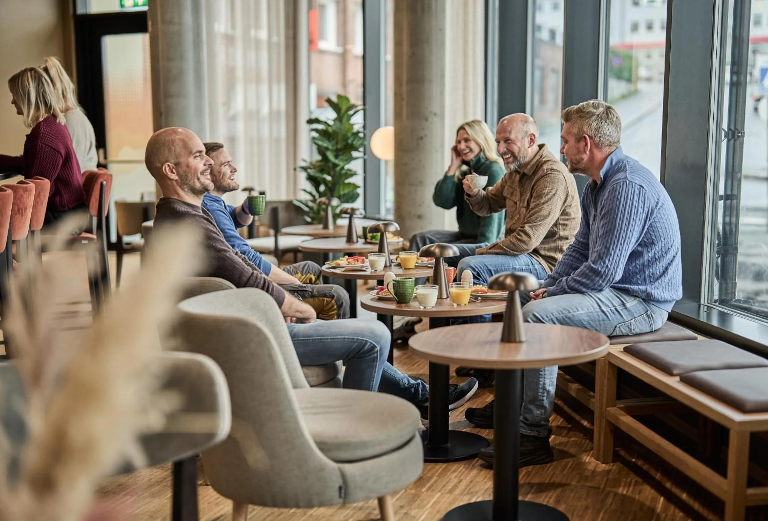 group of guests in Smarthotel Bodø