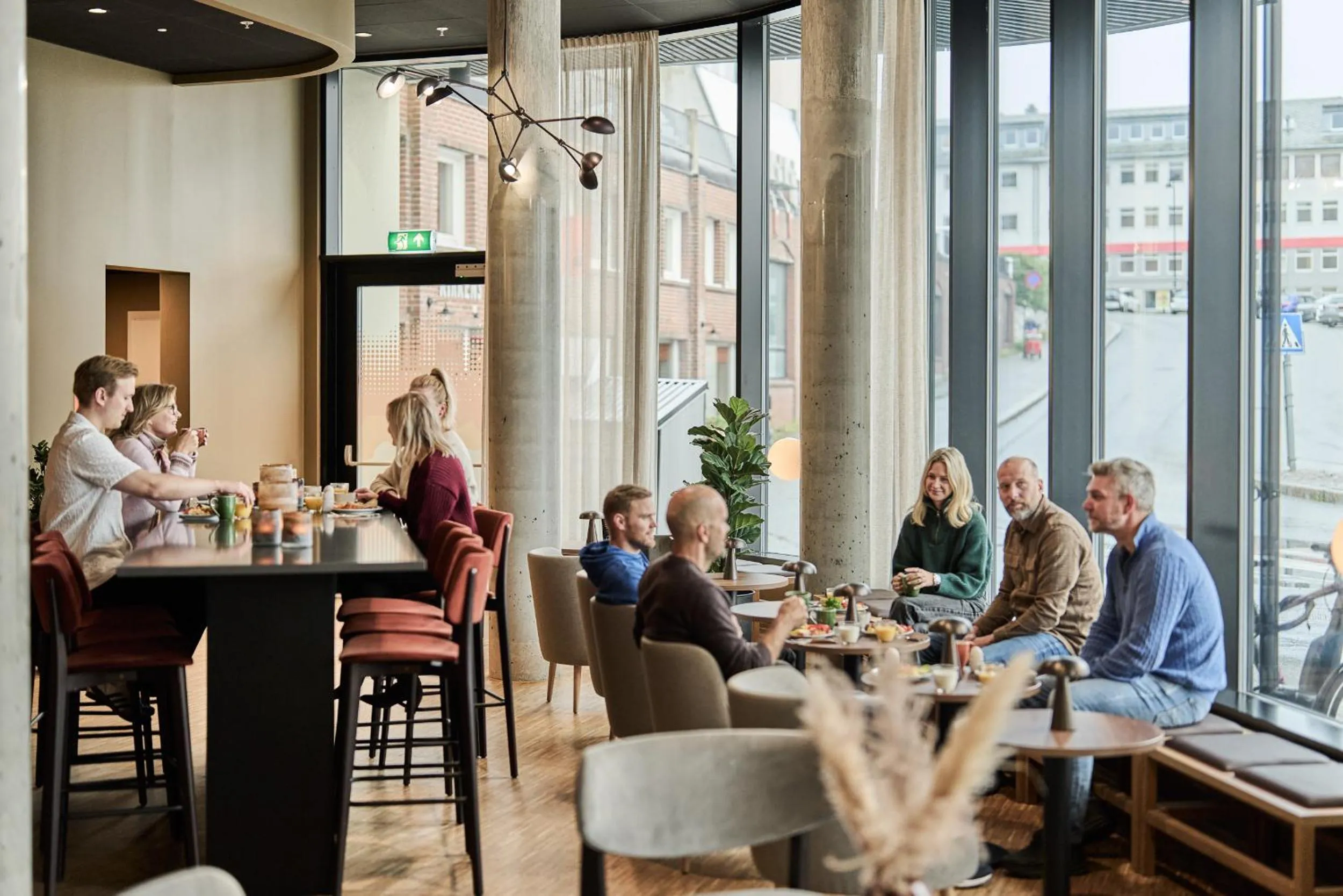 group of guests in Smarthotel Bodø