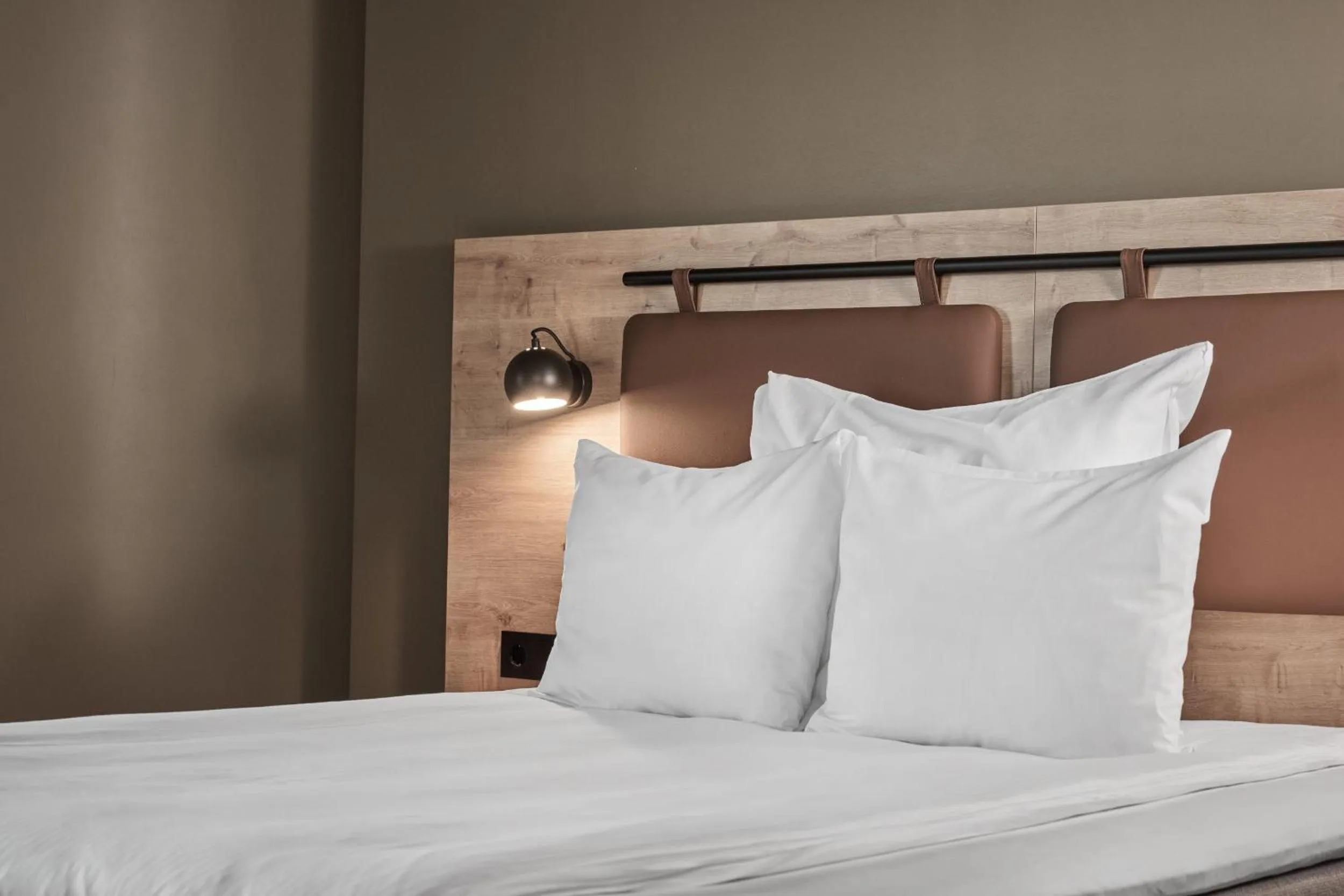 Bed in Smarthotel Bodø