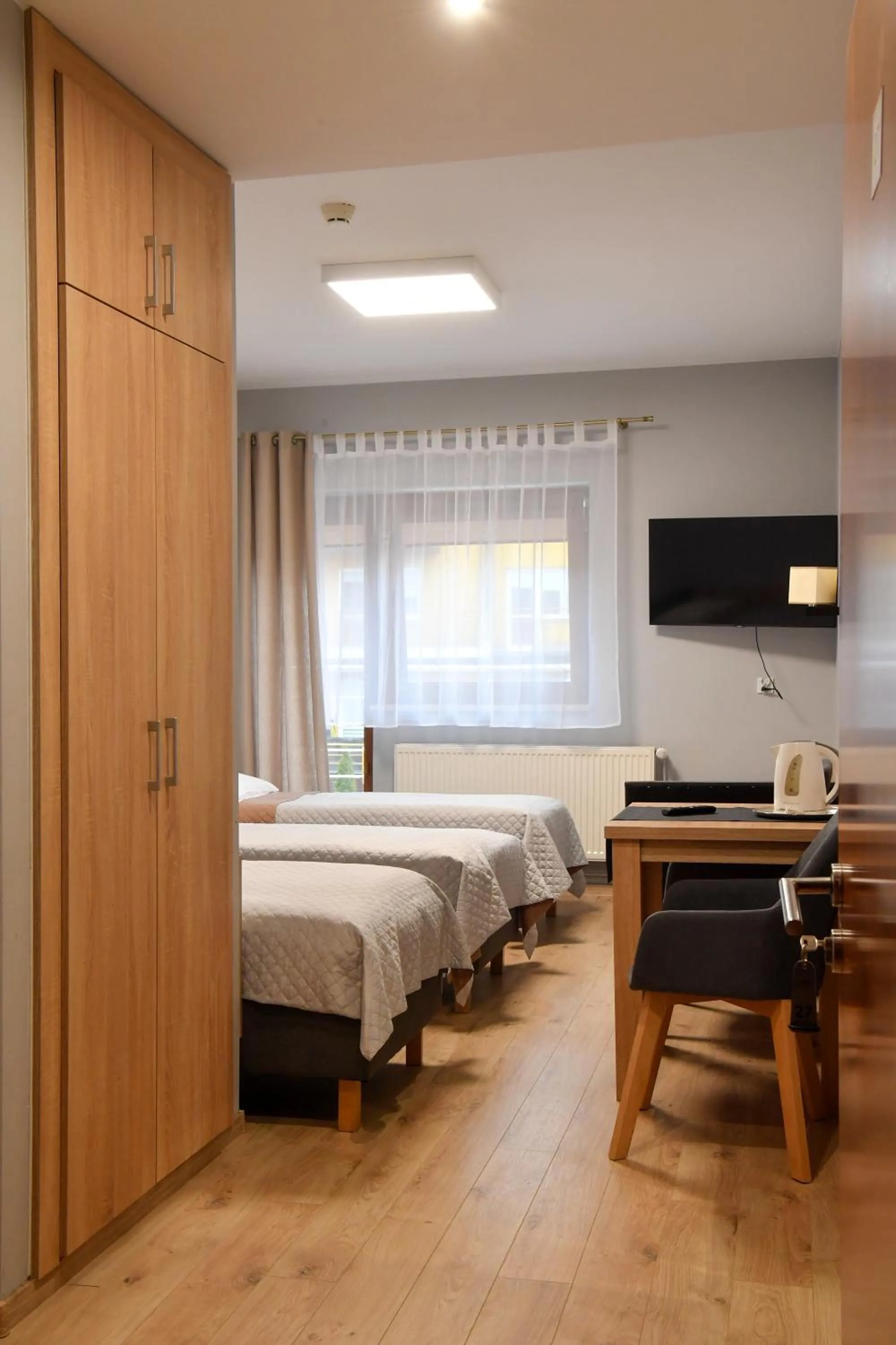 Photo of the whole room, Bed in Fotex