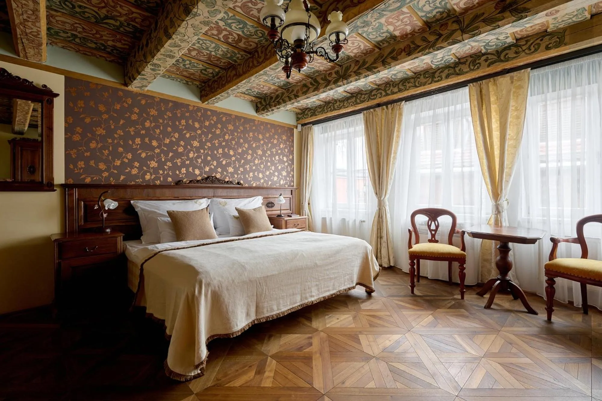 Bed in Hotel Residence U Černého Orla