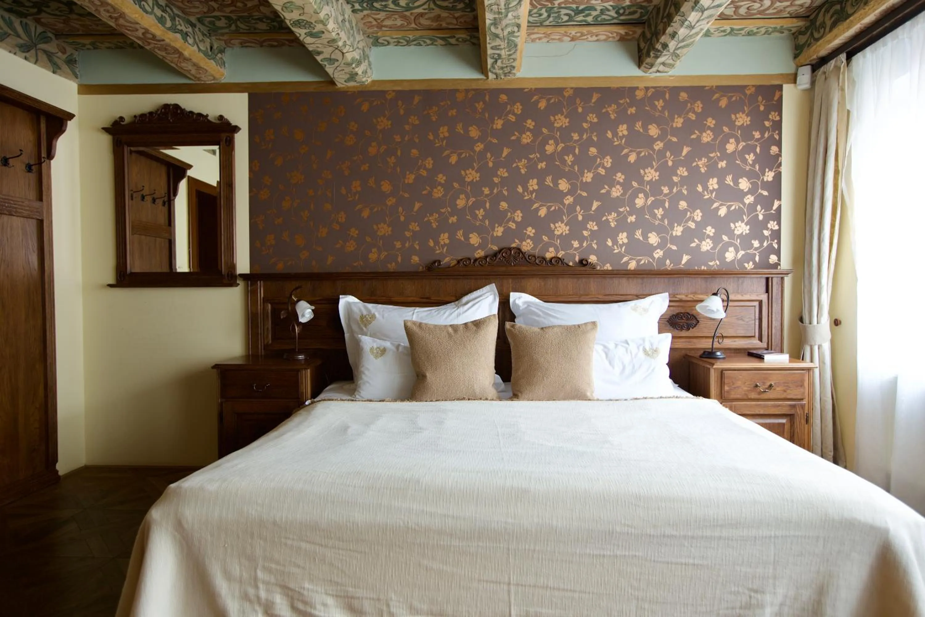 Bed in Hotel Residence U Černého Orla