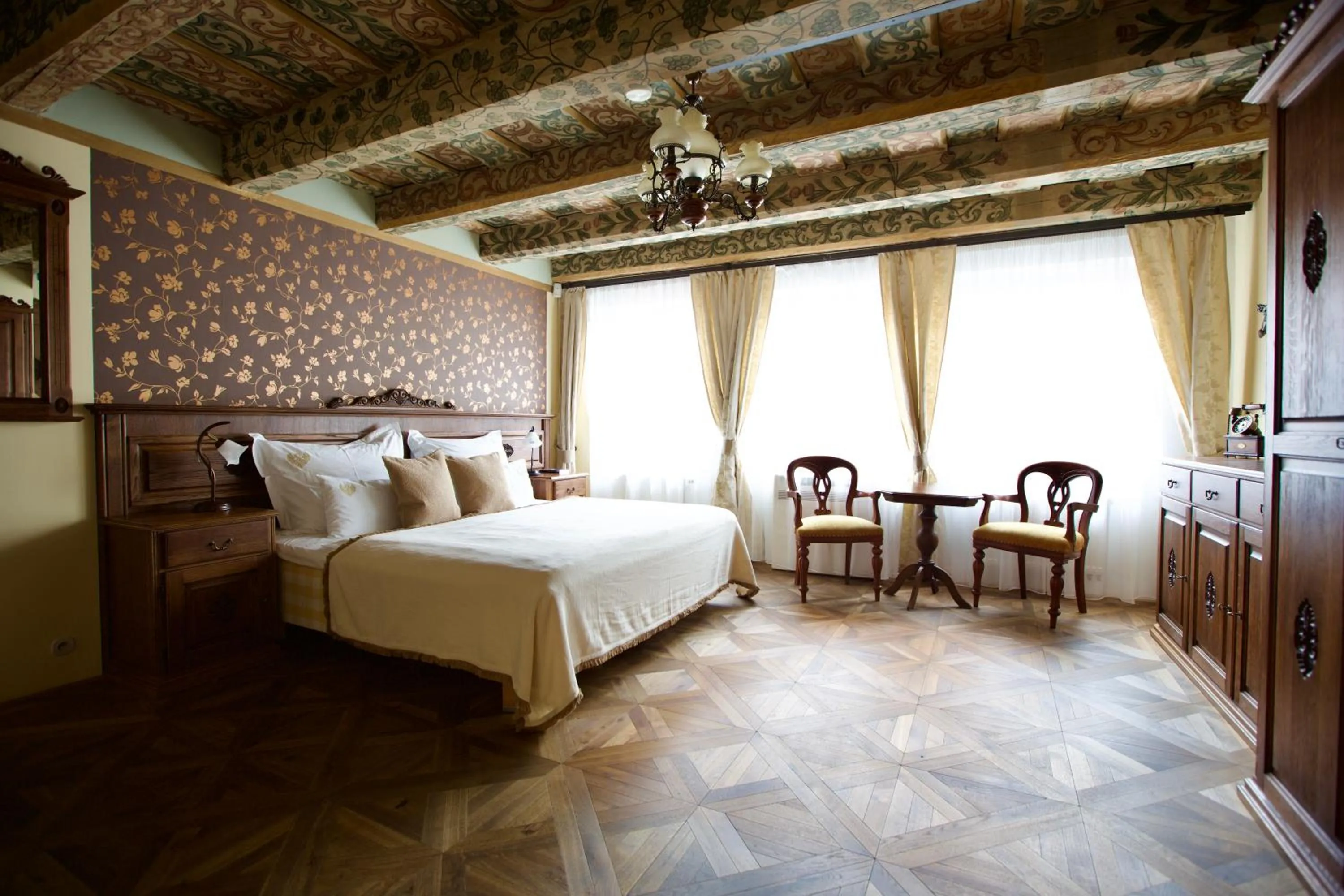 Bed in Hotel Residence U Černého Orla