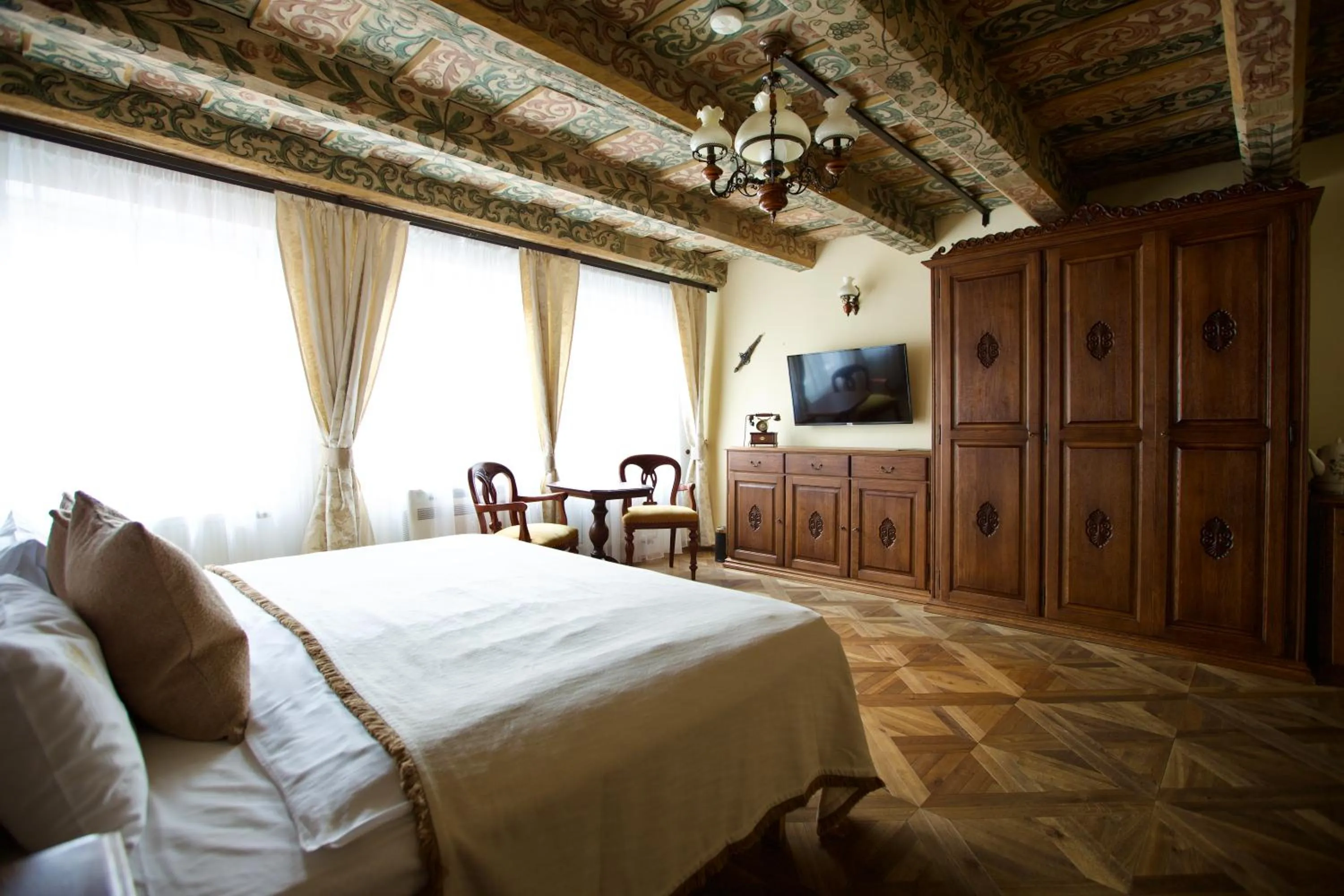 Bed in Hotel Residence U Černého Orla