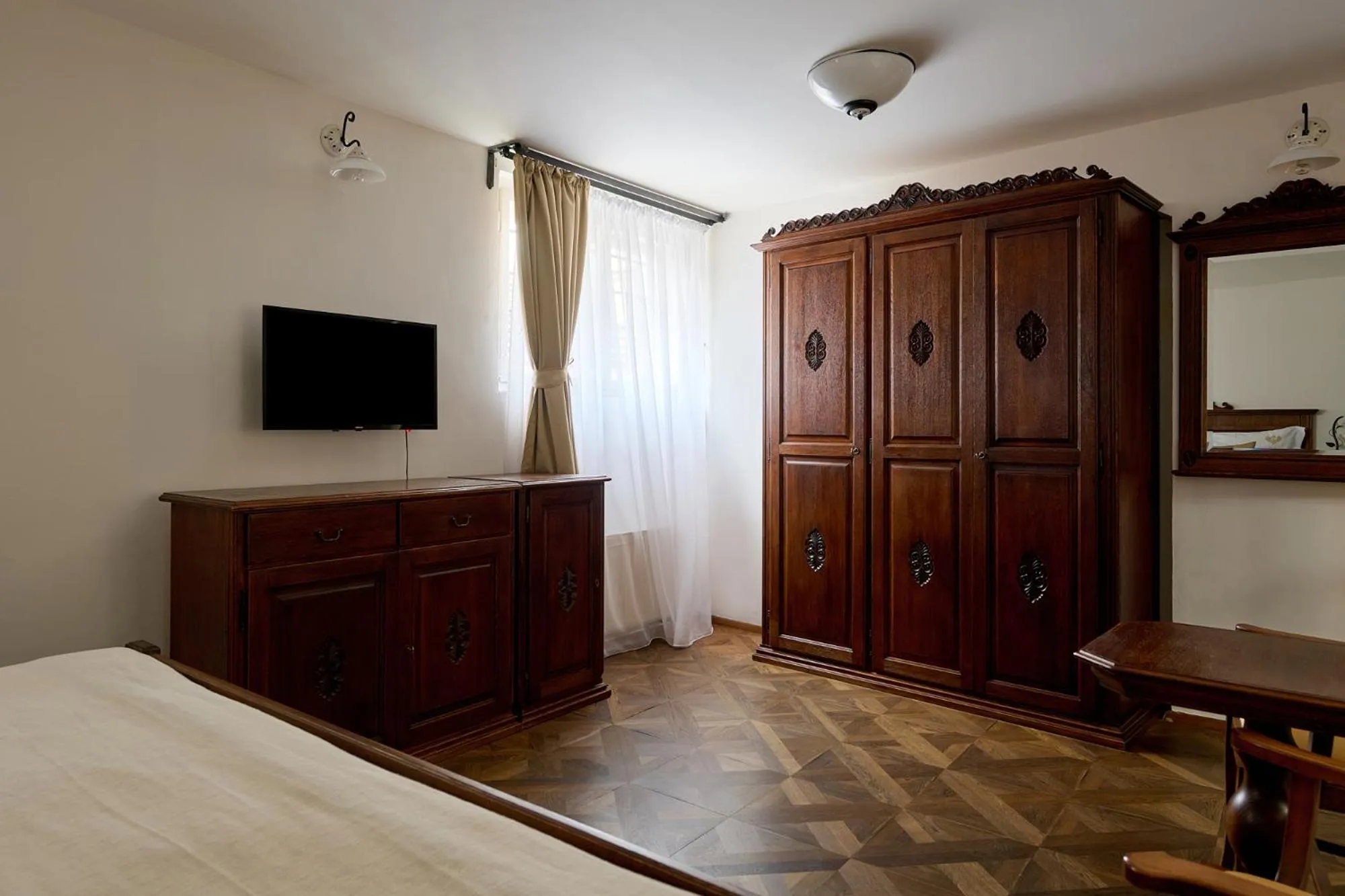 TV and multimedia, Bed in Hotel Residence U Černého Orla