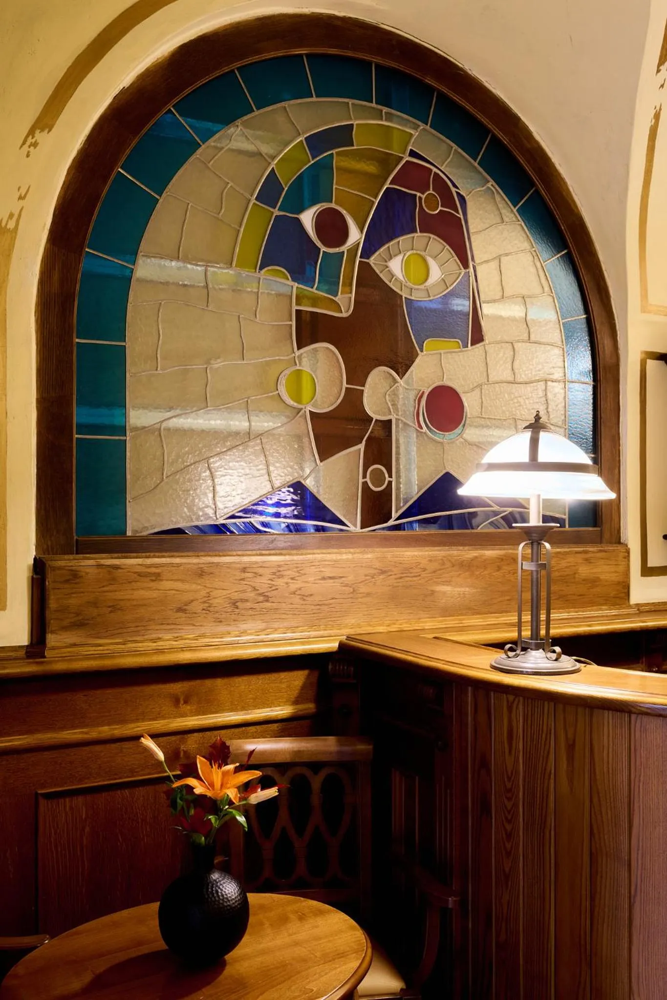 Lobby or reception in Hotel Residence U Černého Orla