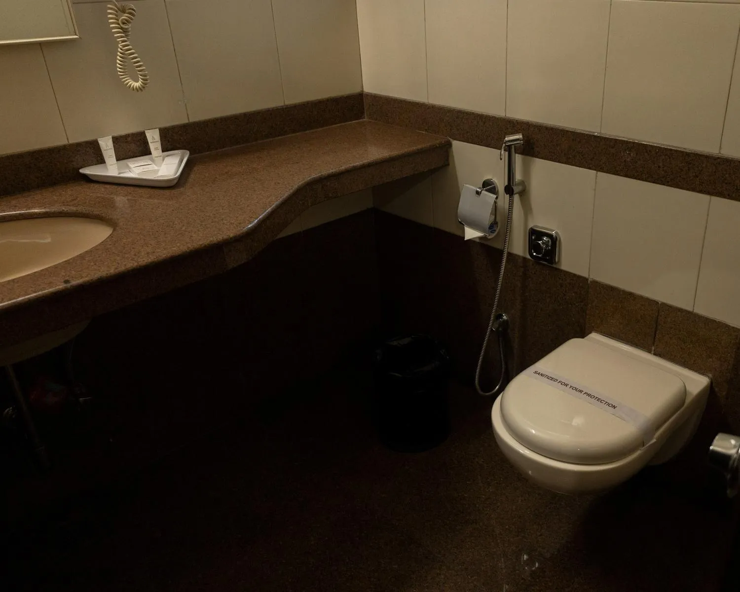 Bathroom in Hotel Ambience Excellency, Wakad, Pune