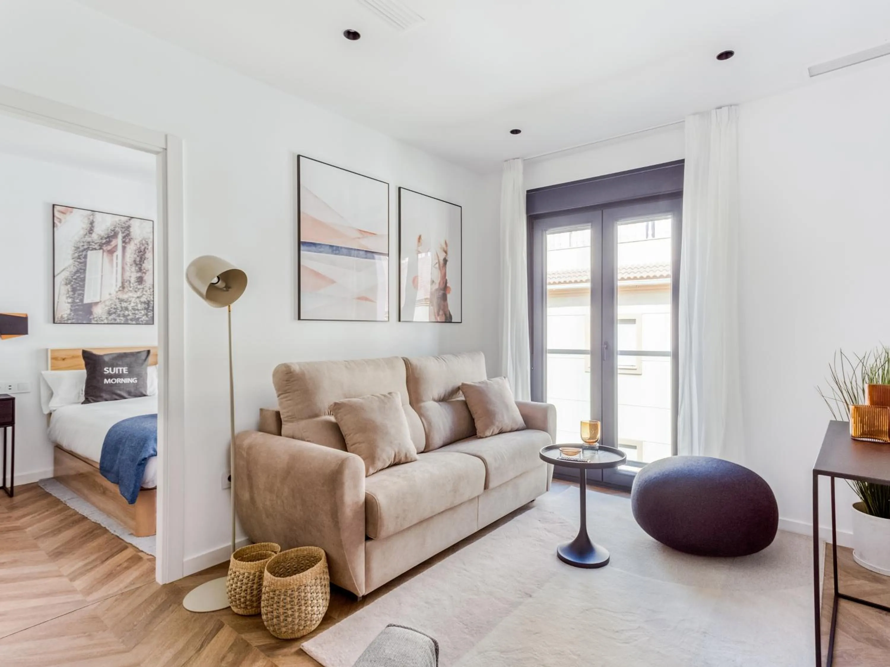 Bed in Limehome Málaga Calle Ancha del Carmen - Digital Access