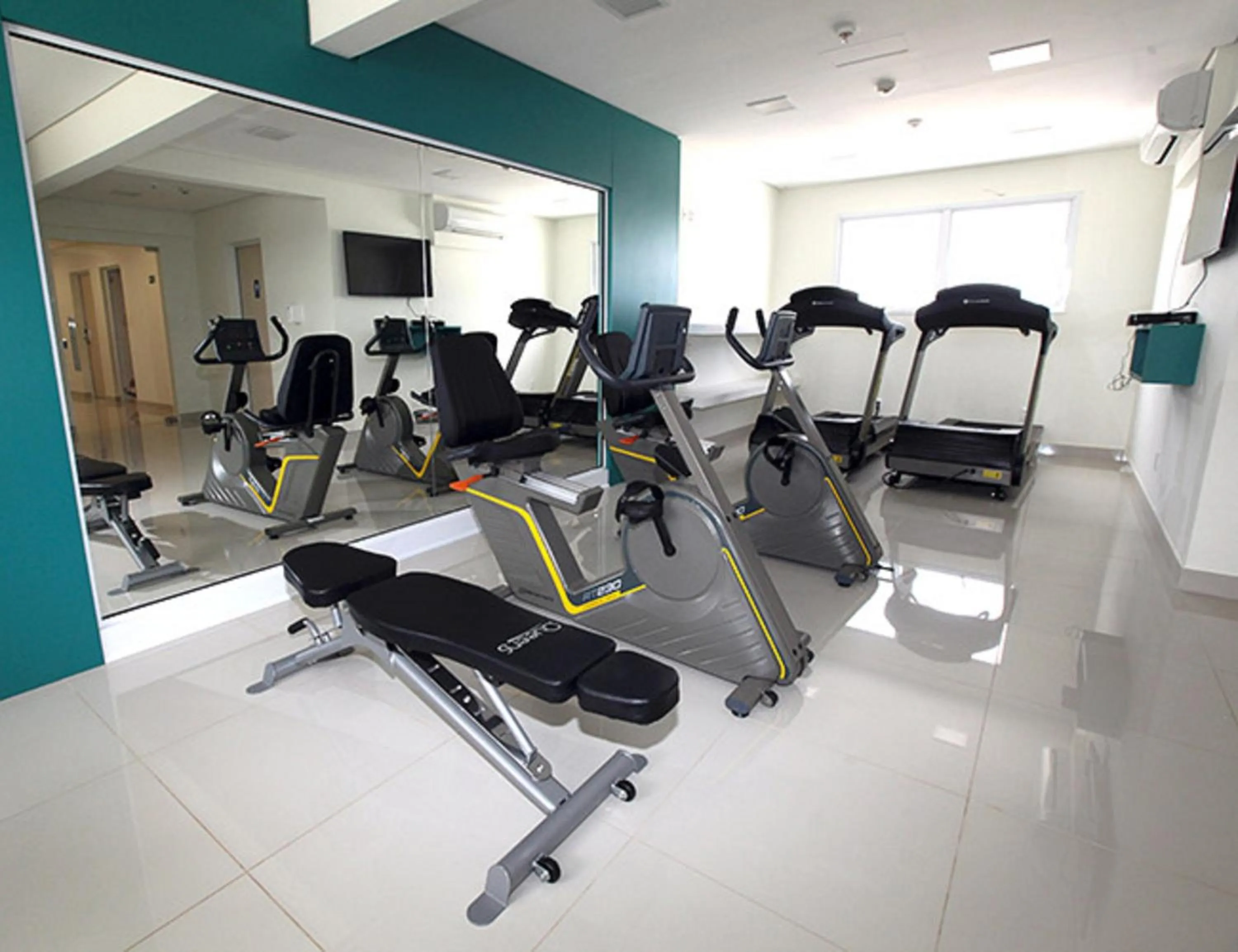 Fitness centre/facilities in Porto Feliz Executive Hotel