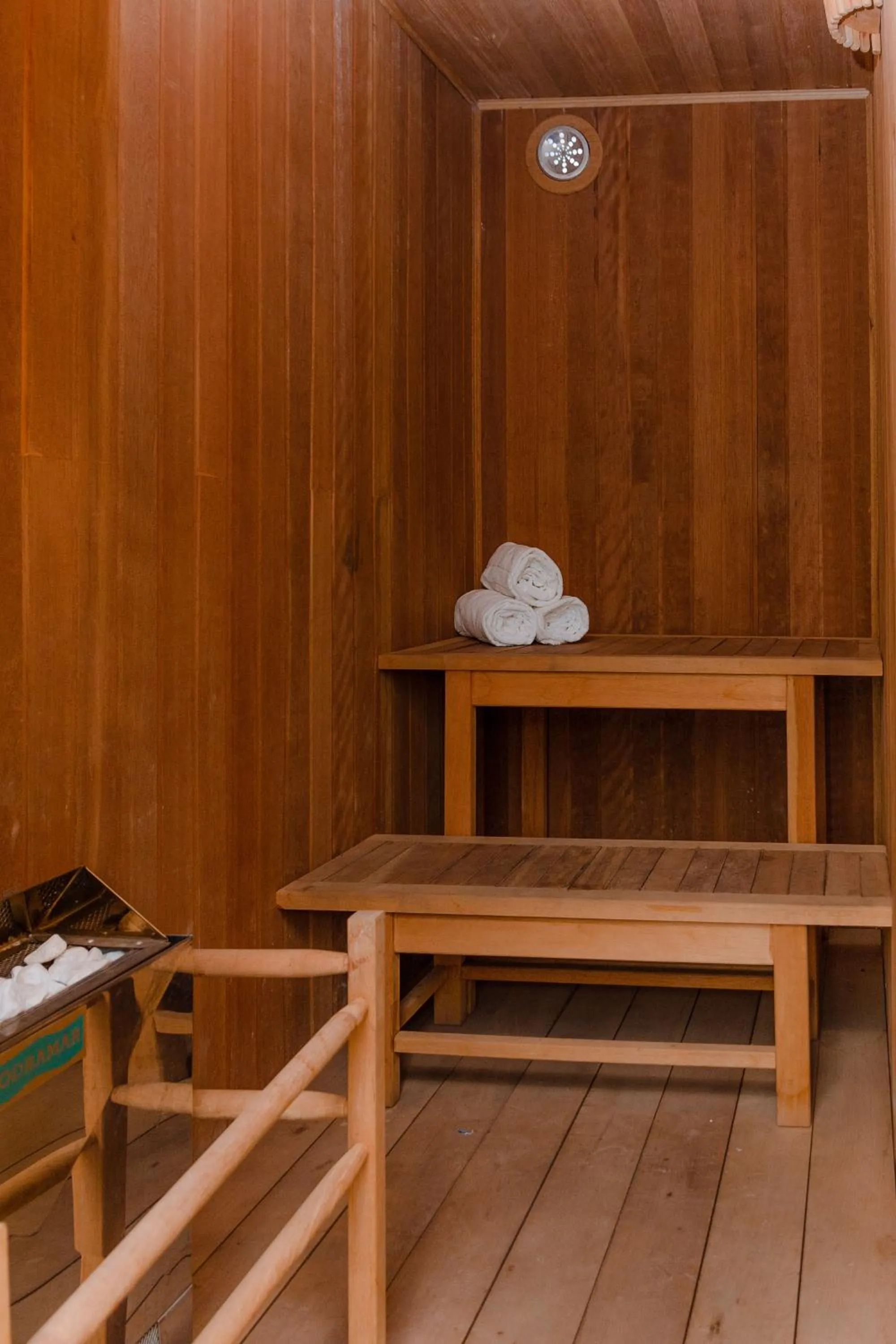 Sauna in Porto Feliz Executive Hotel