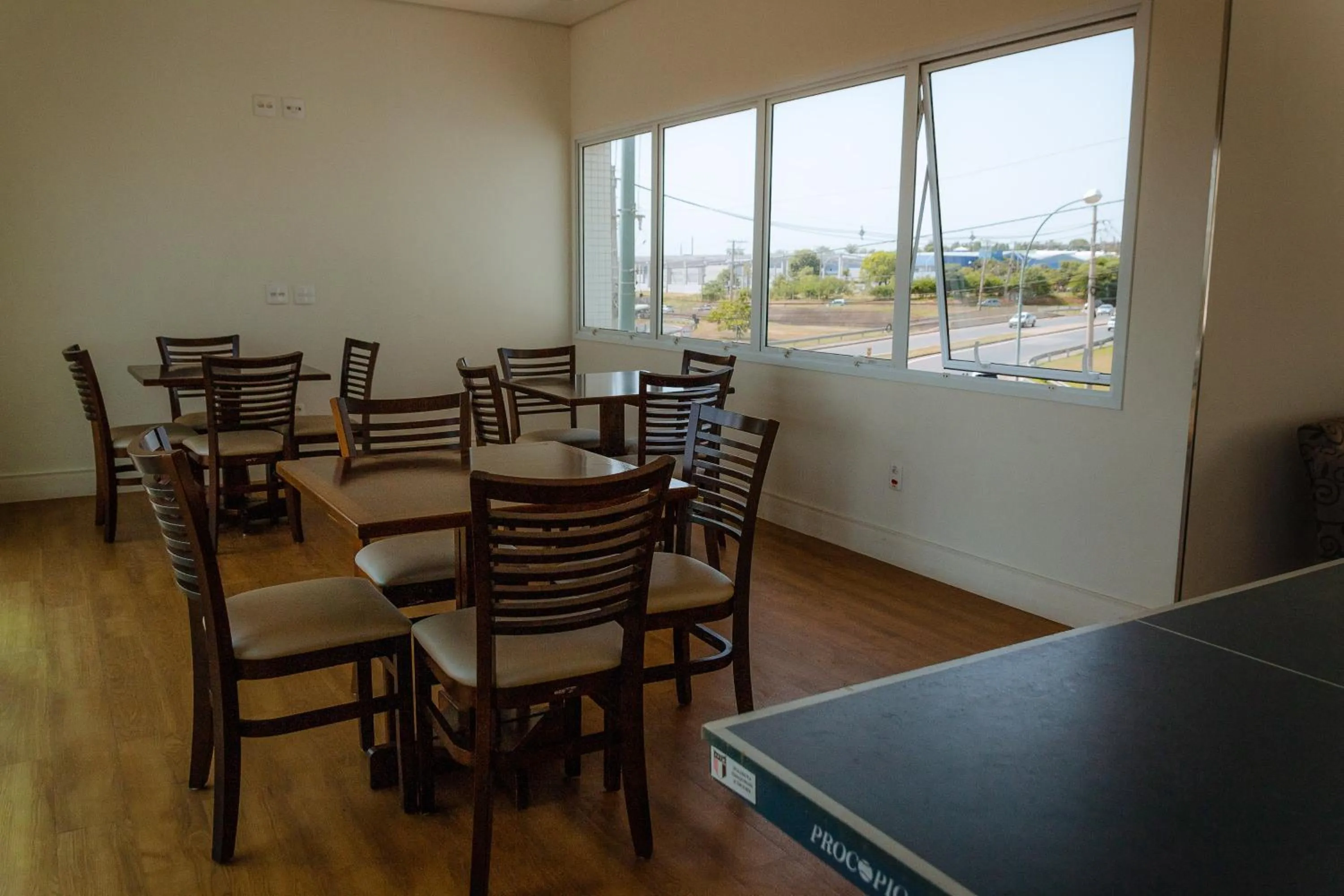 Seating area in Porto Feliz Executive Hotel