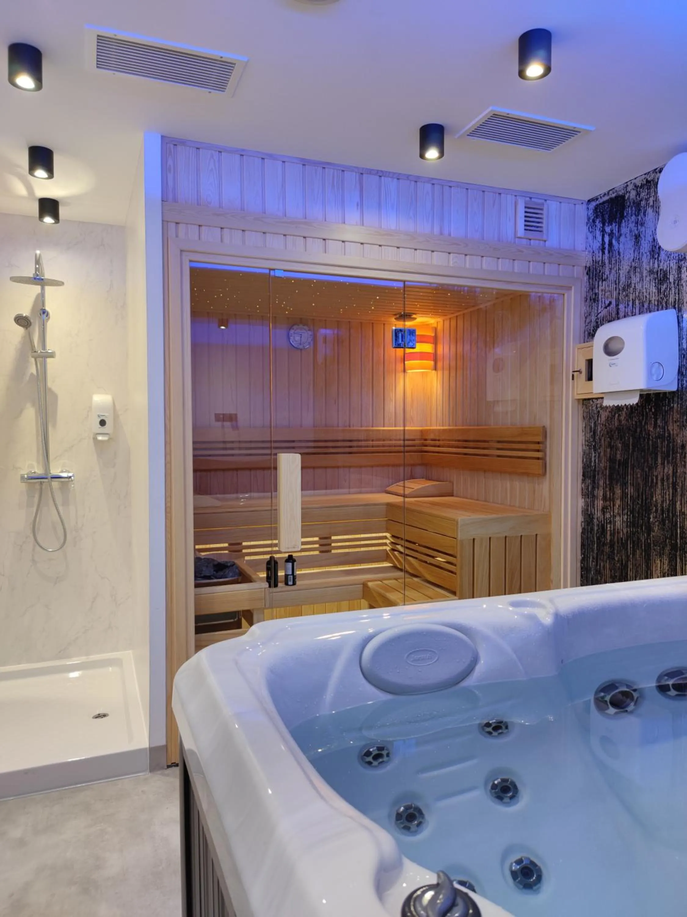 Sauna in Joy 5 Hotel & SPA