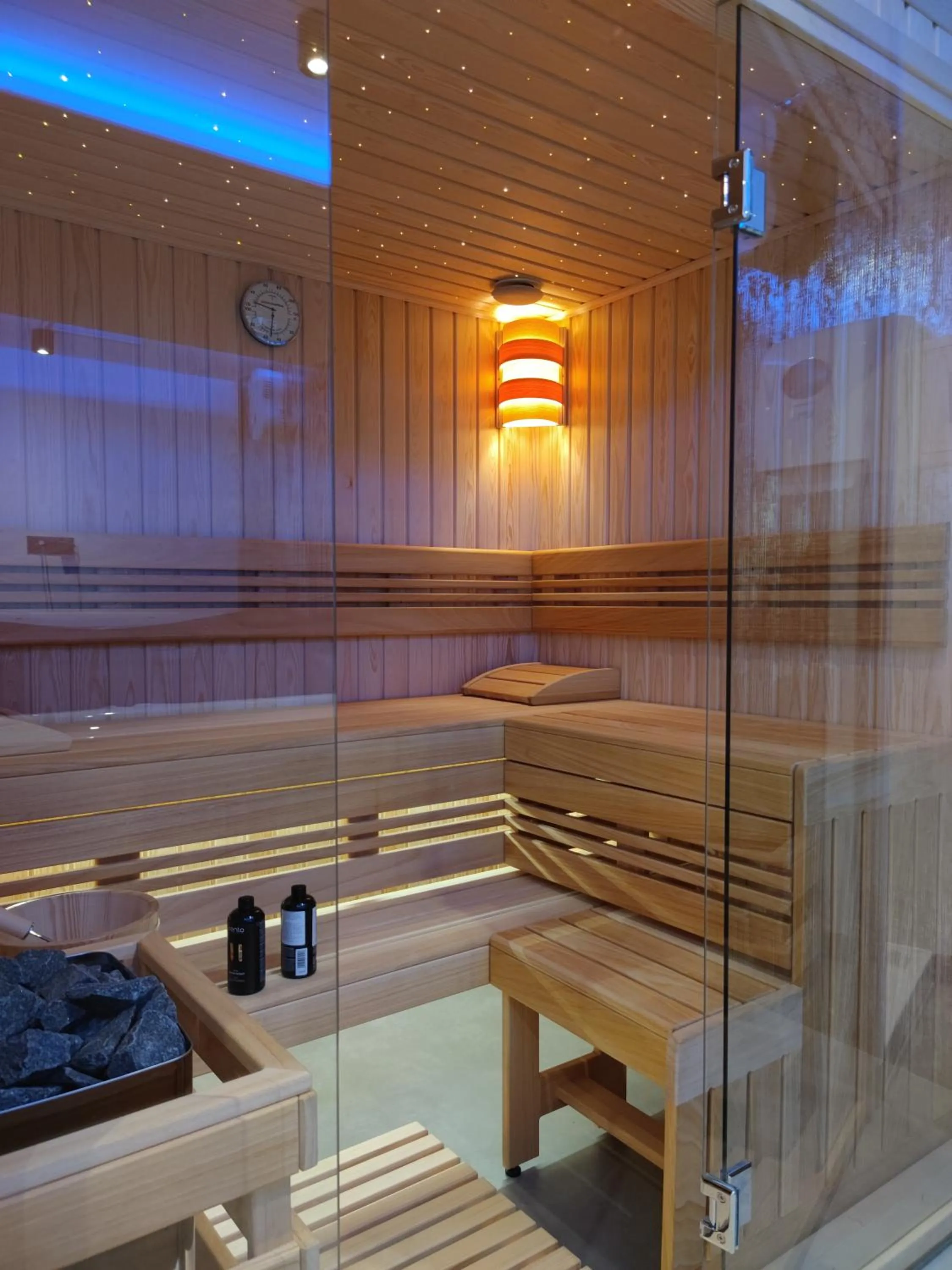 Sauna in Joy 5 Hotel & SPA