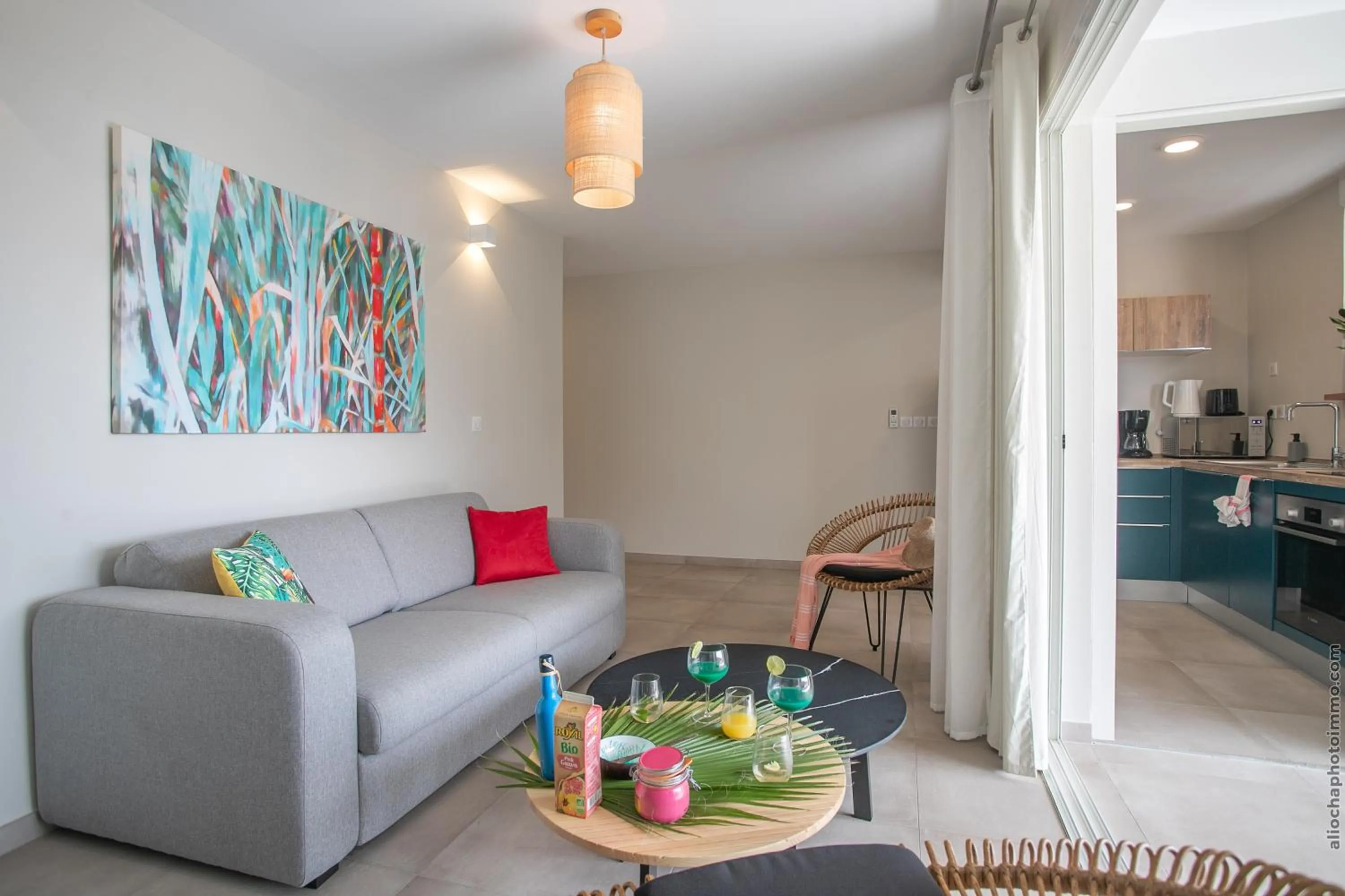 Seating area in Kaouanne