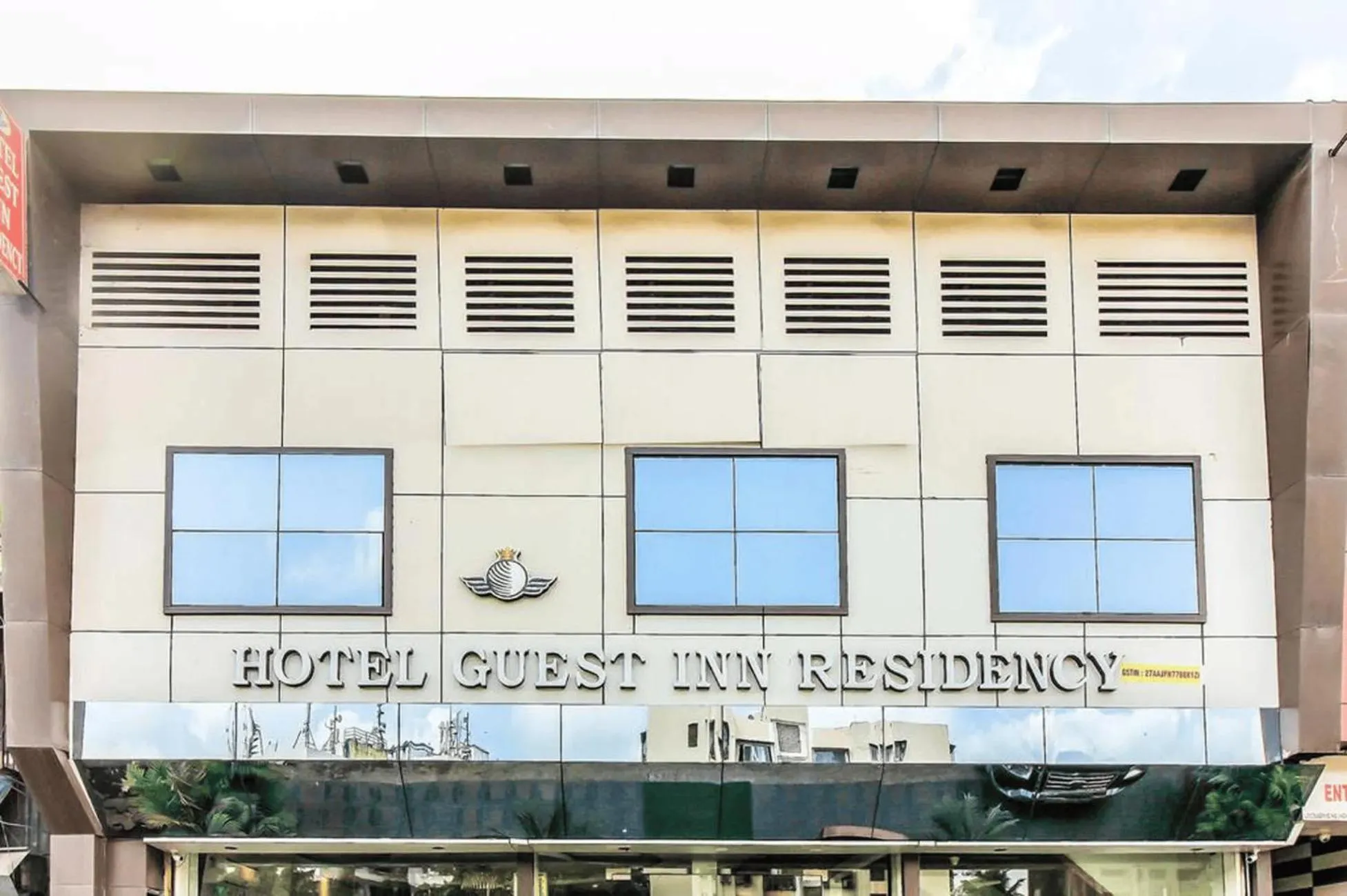 Property building in Hotel Guestinn Residency