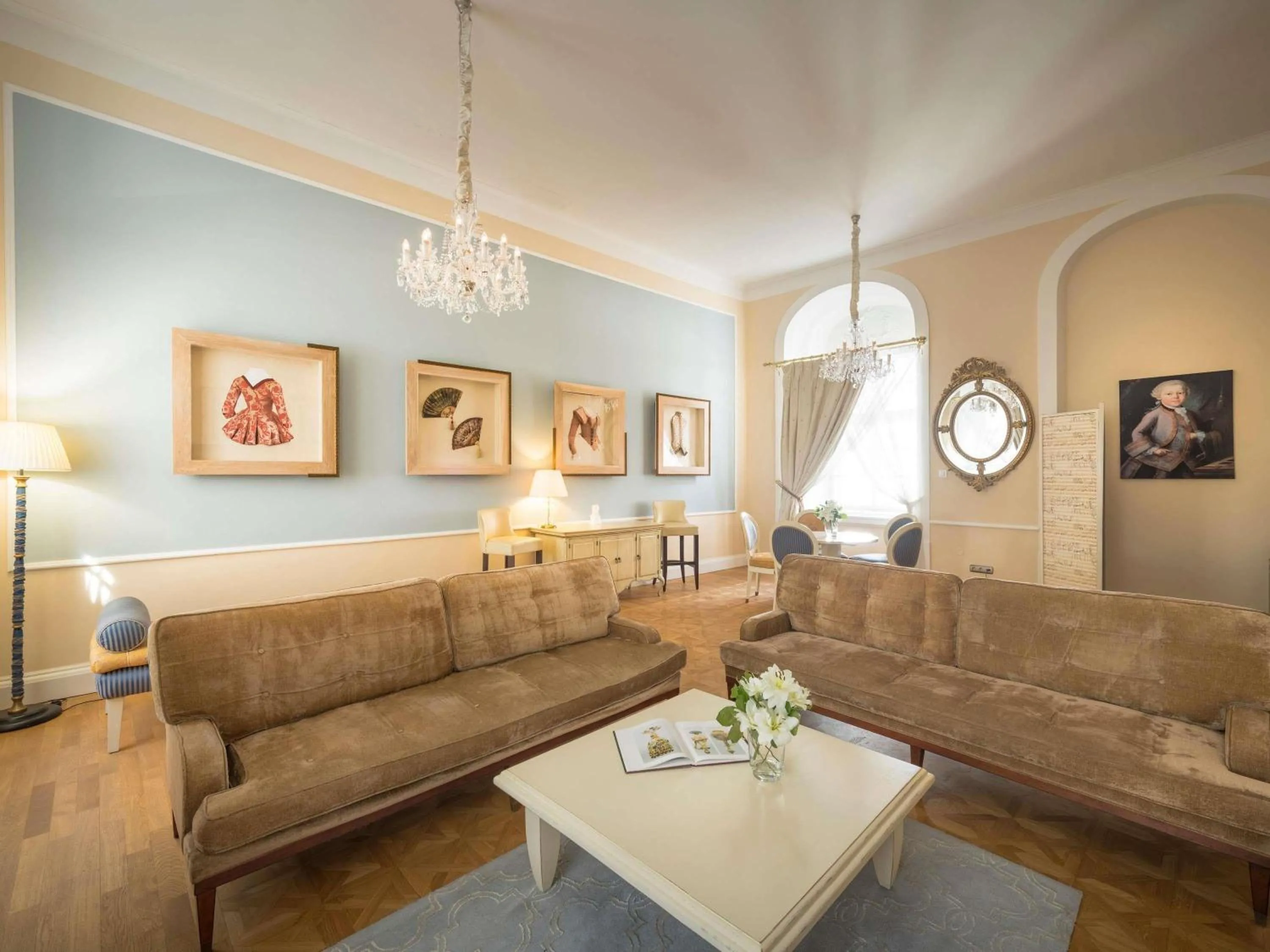 Bedroom in The Mozart Prague