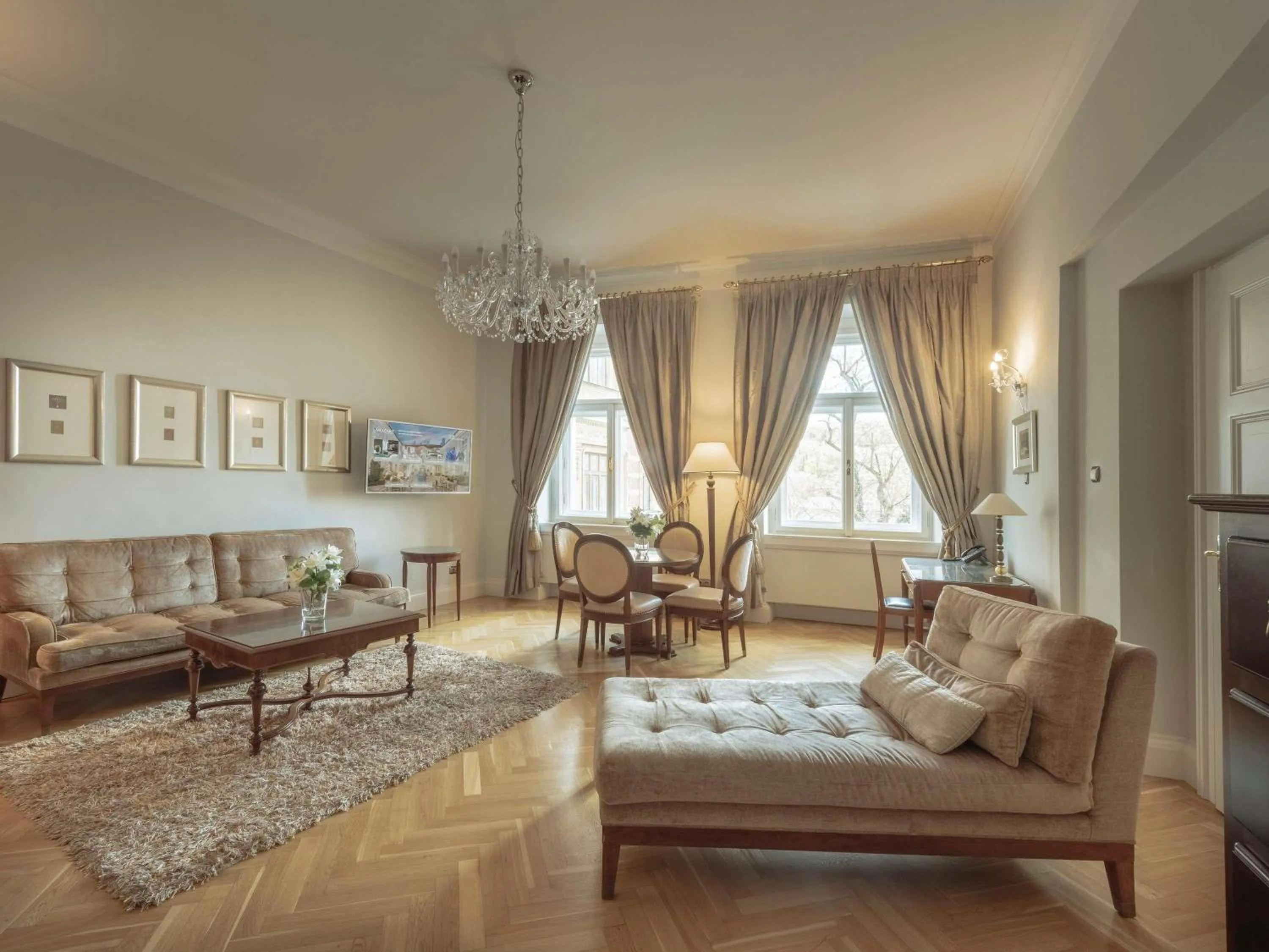 Bedroom in The Mozart Prague