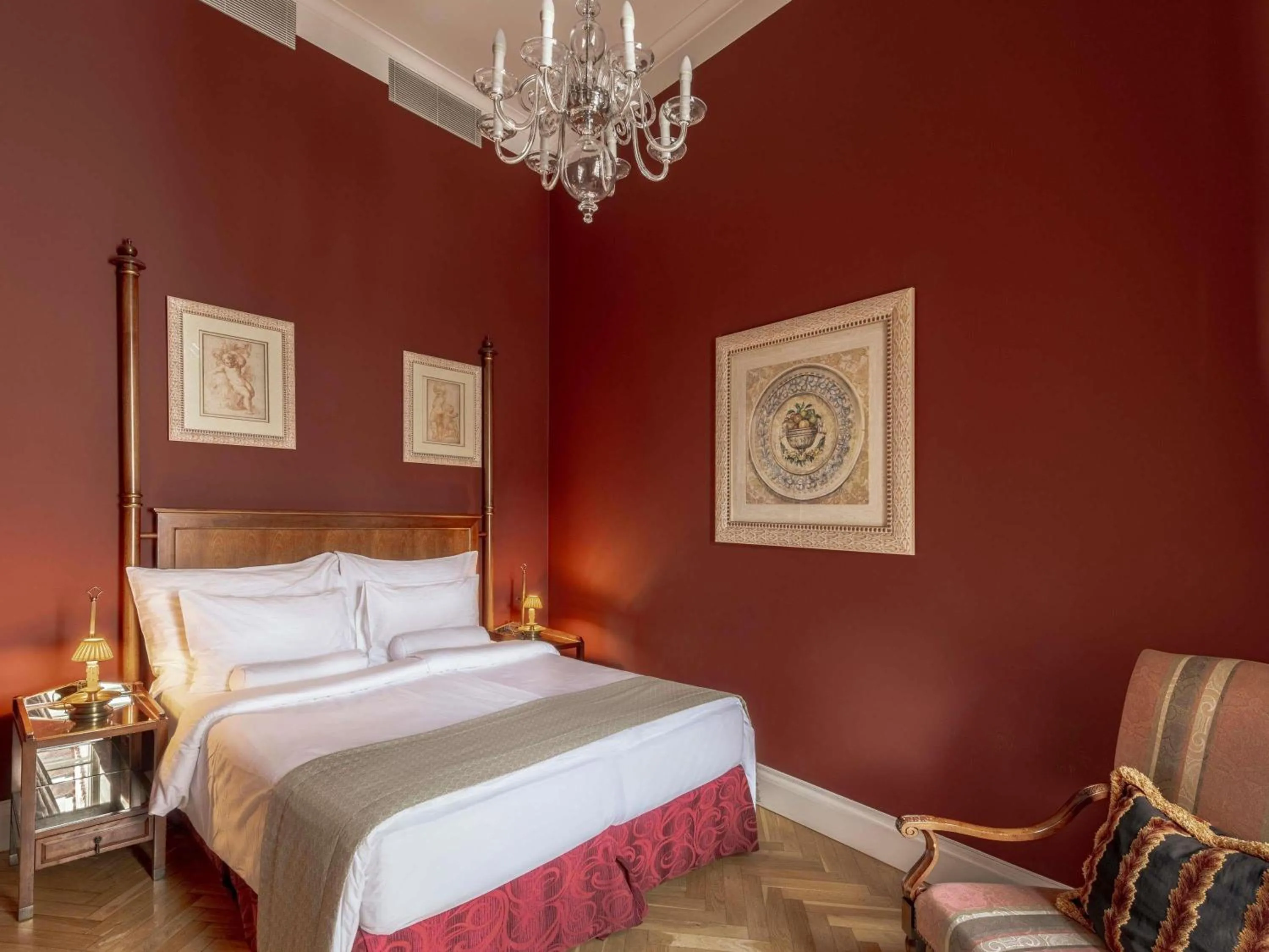 Bedroom, Bed in The Mozart Prague