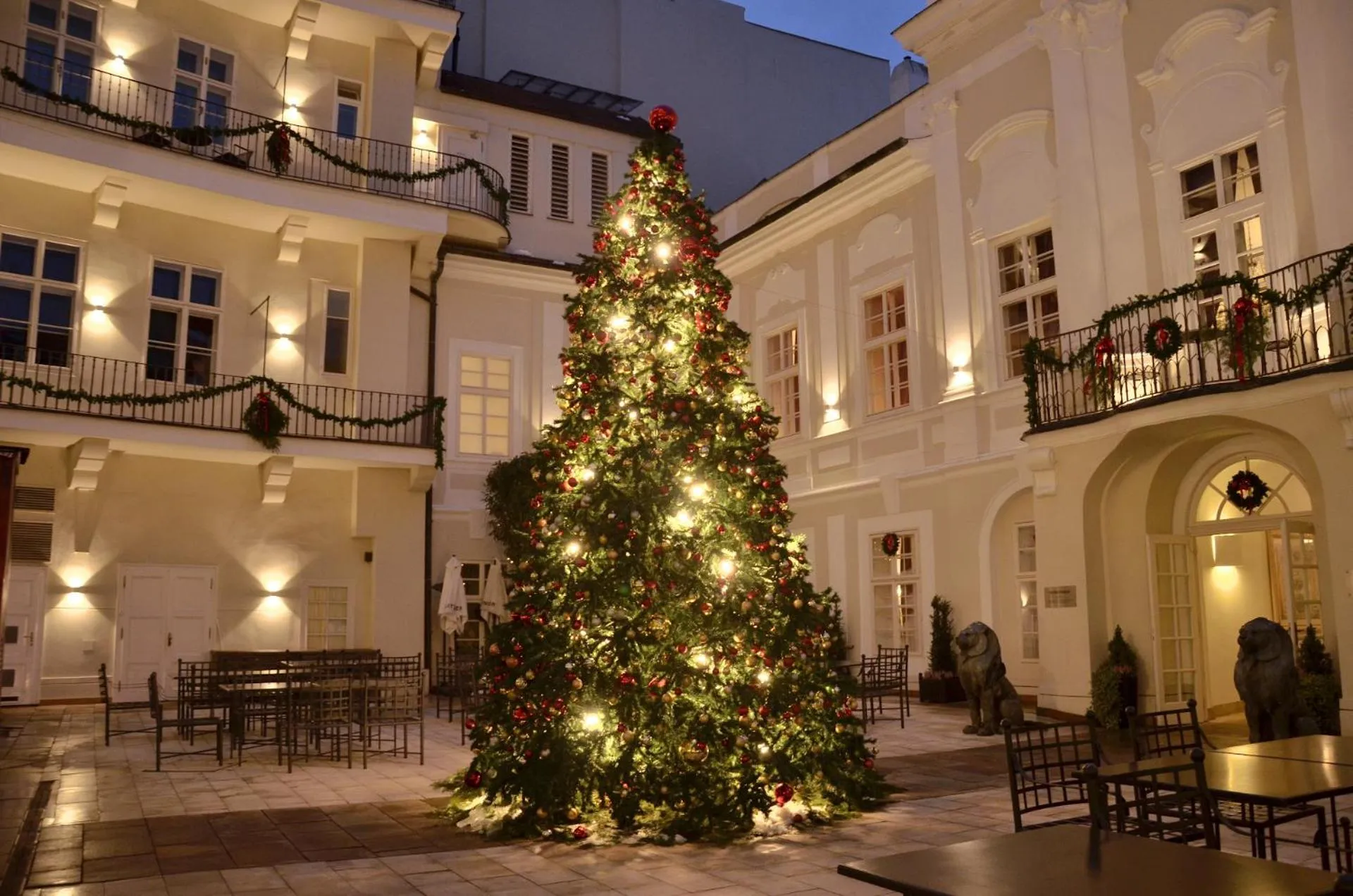 Property building in The Mozart Prague