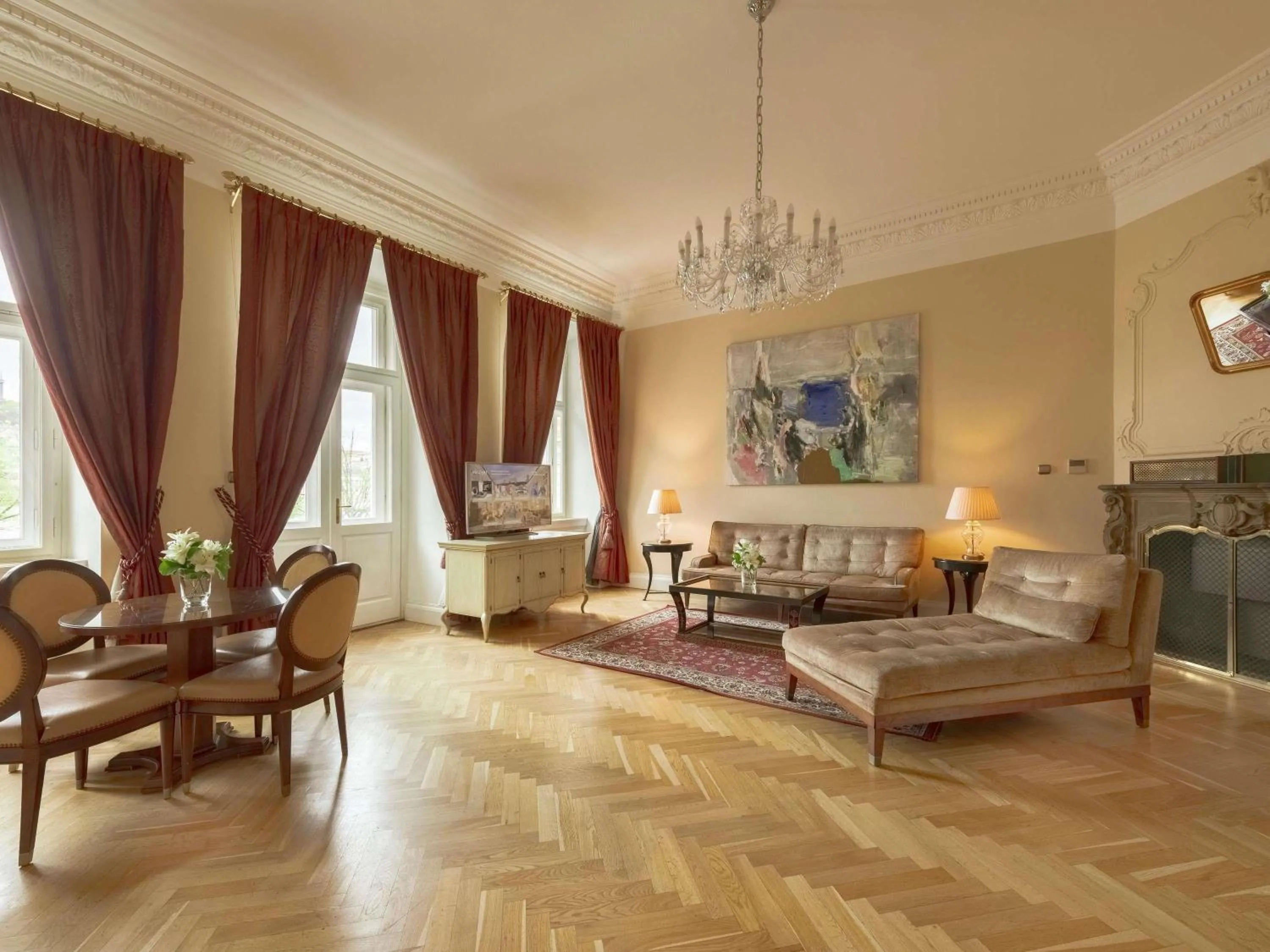 Bedroom in The Mozart Prague