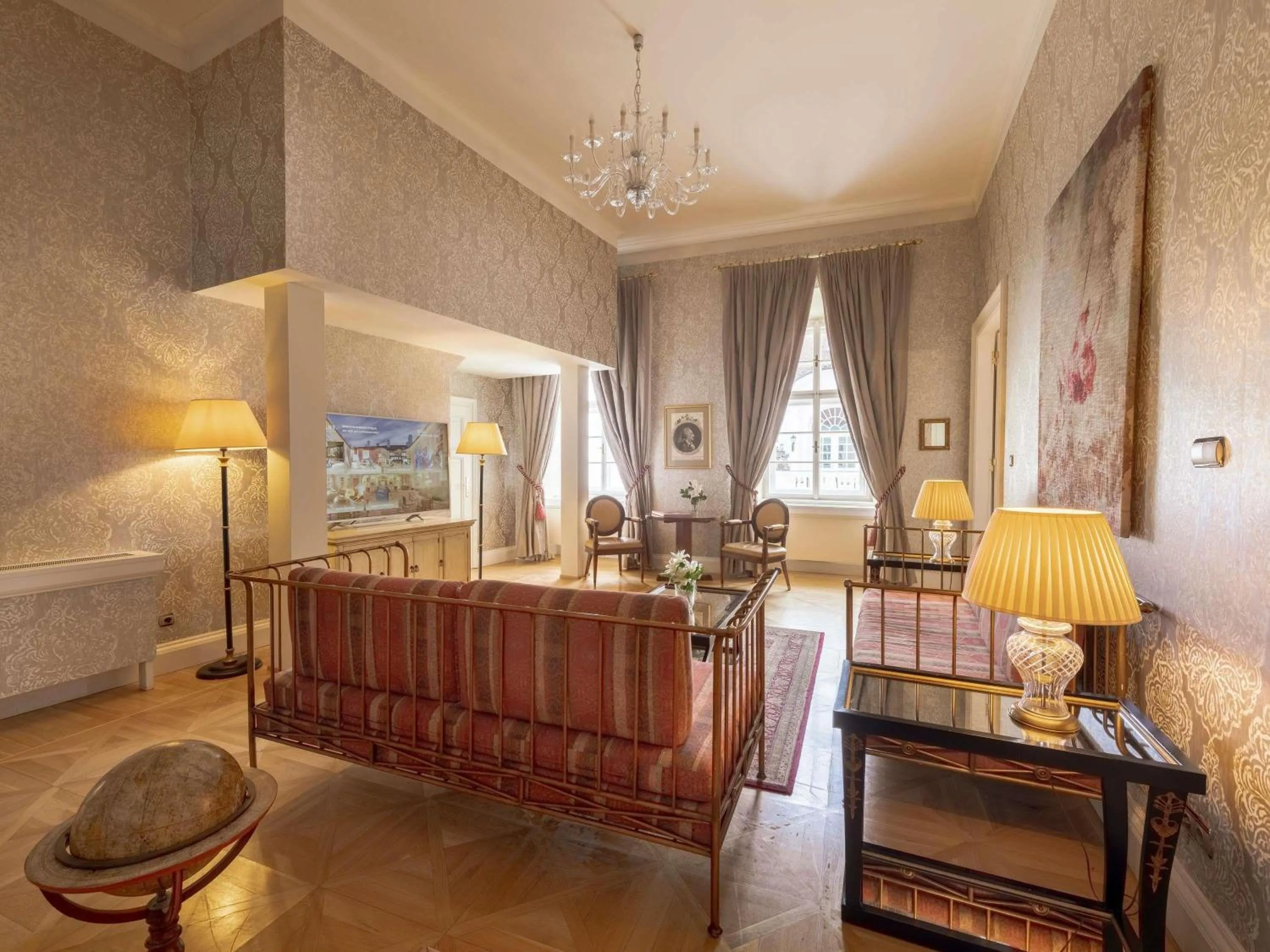 Bedroom in The Mozart Prague