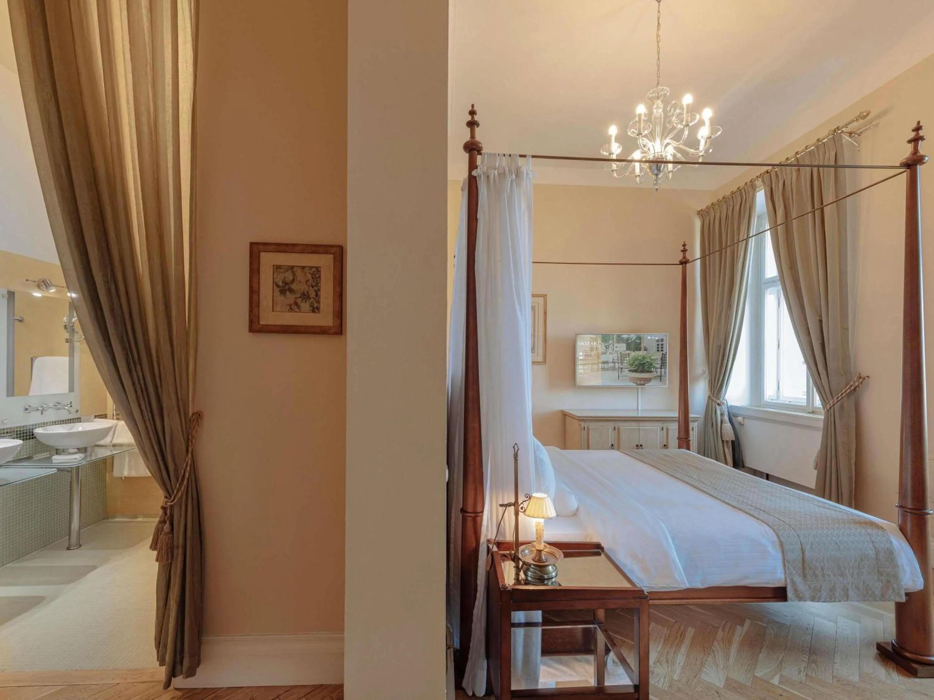 Bedroom, Bed in The Mozart Prague