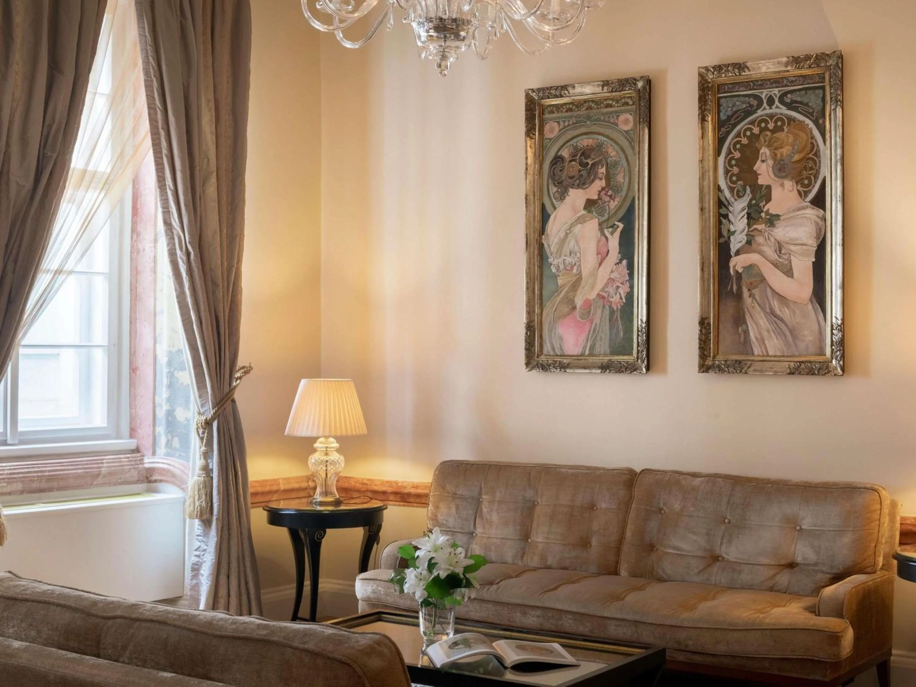 Bedroom in The Mozart Prague