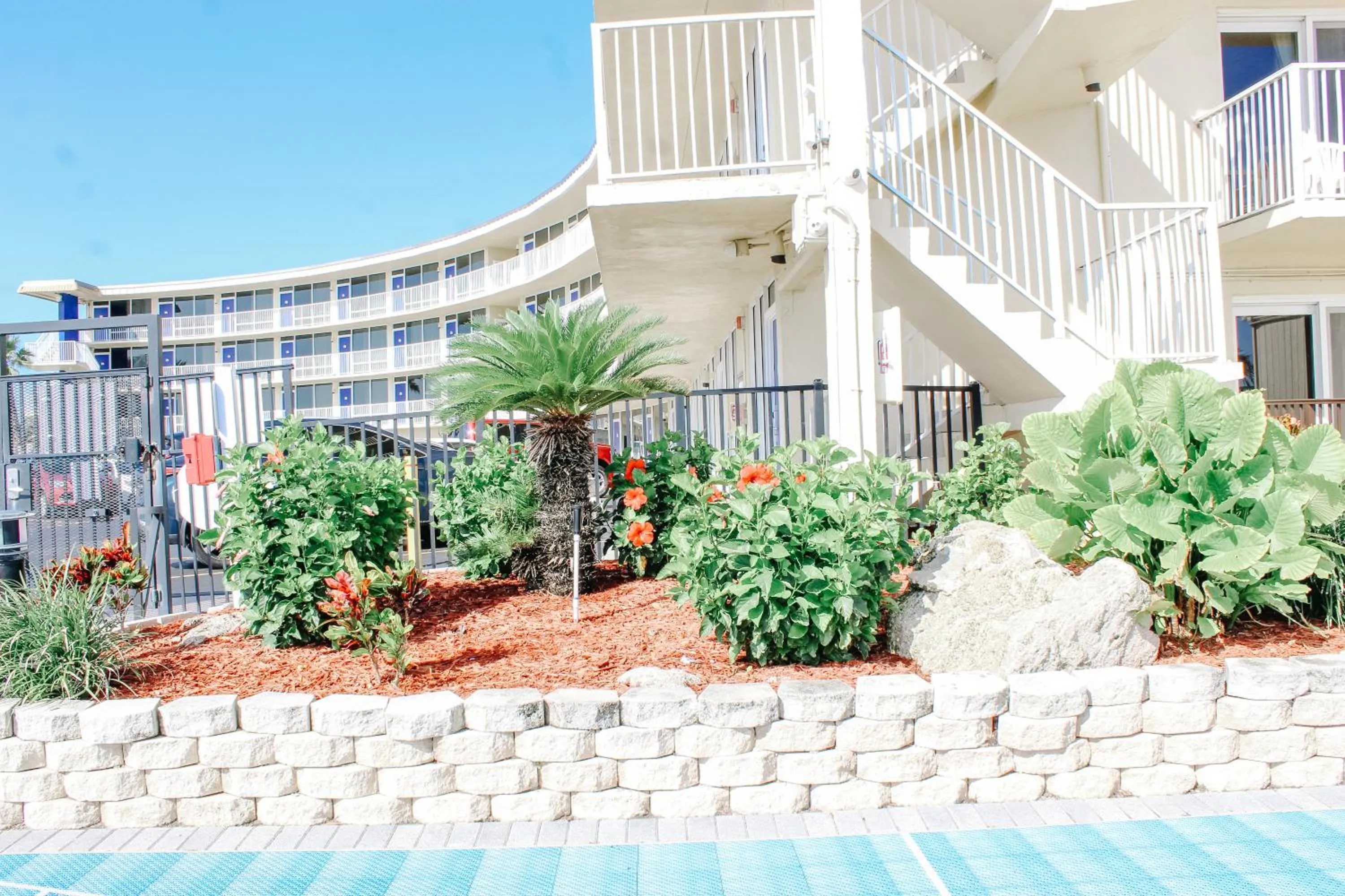 Natural landscape in Outrigger Beach Club Resort