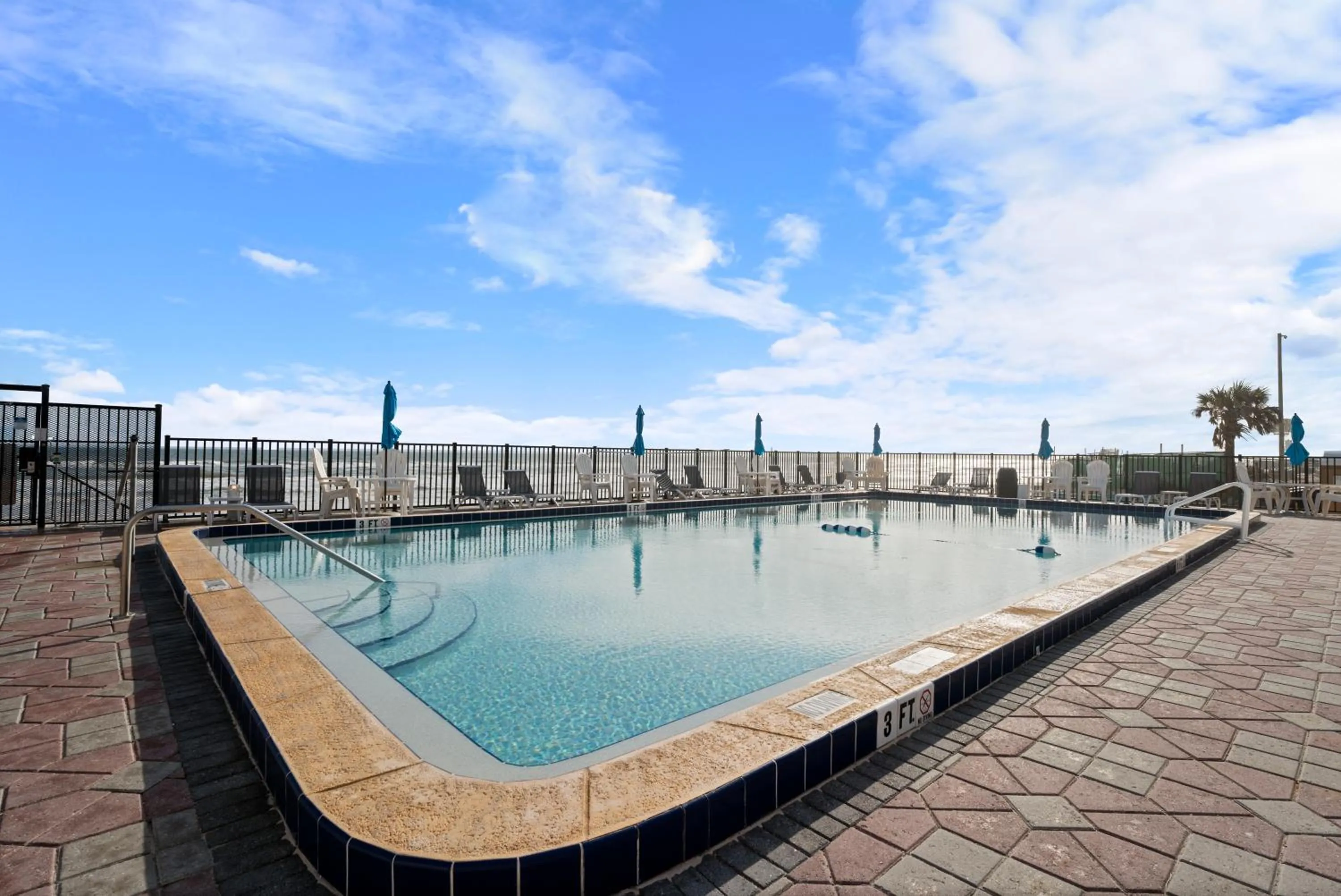 Swimming pool in Outrigger Beach Club Resort