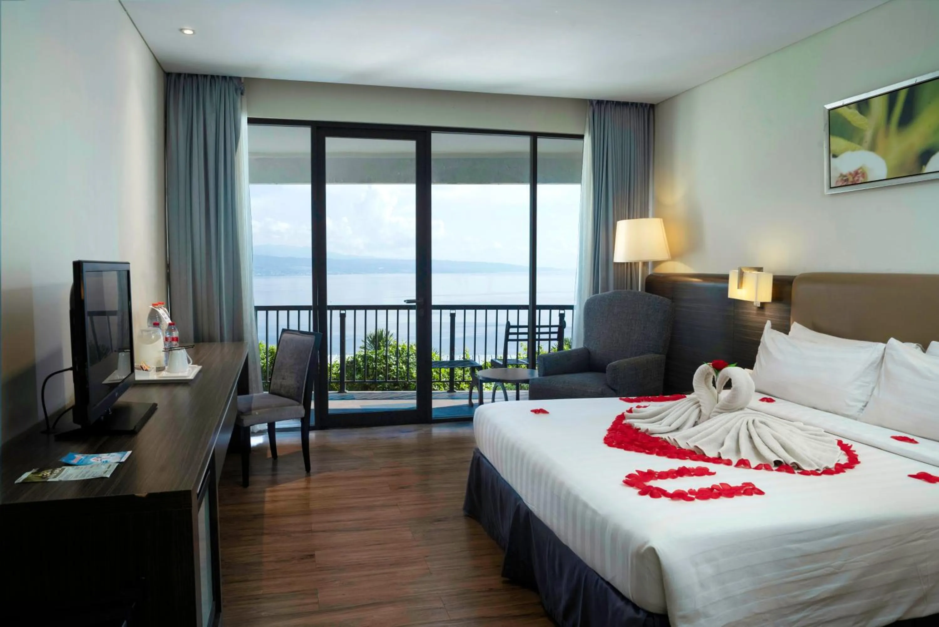 Bed in Estrella Hotel & Conference