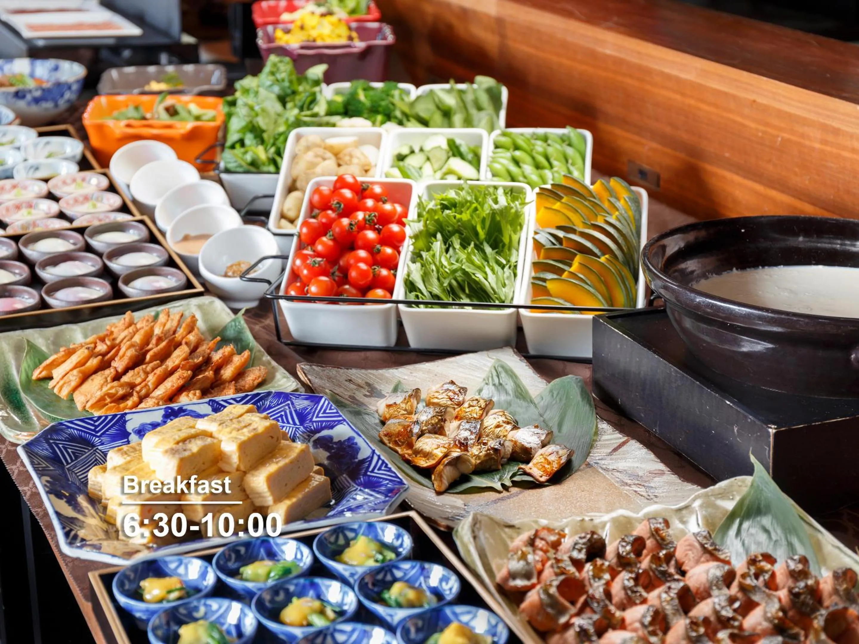 Breakfast in Mitsui Garden Hotel Osaka Premier