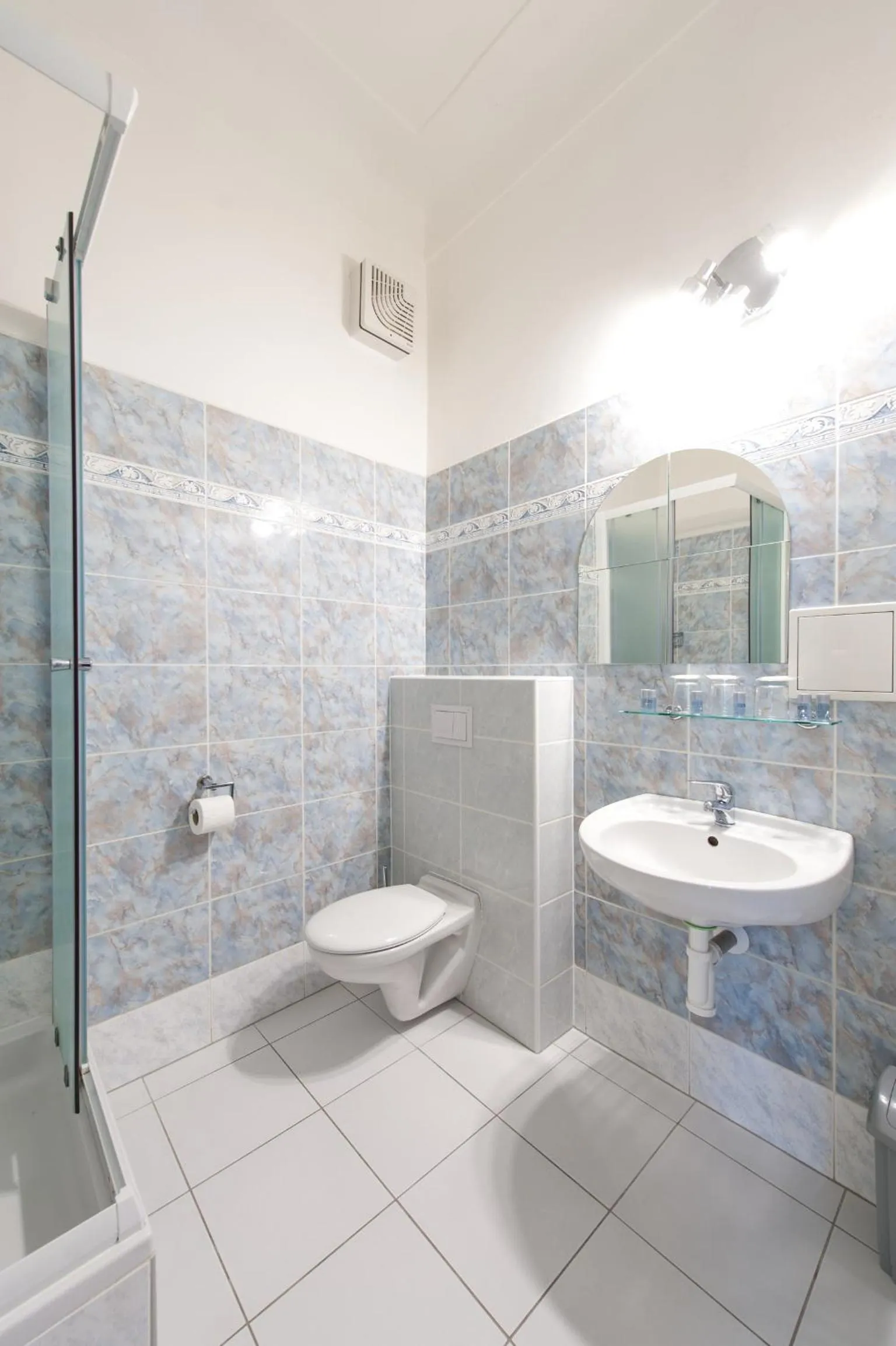 Bathroom in Hotel v Centru